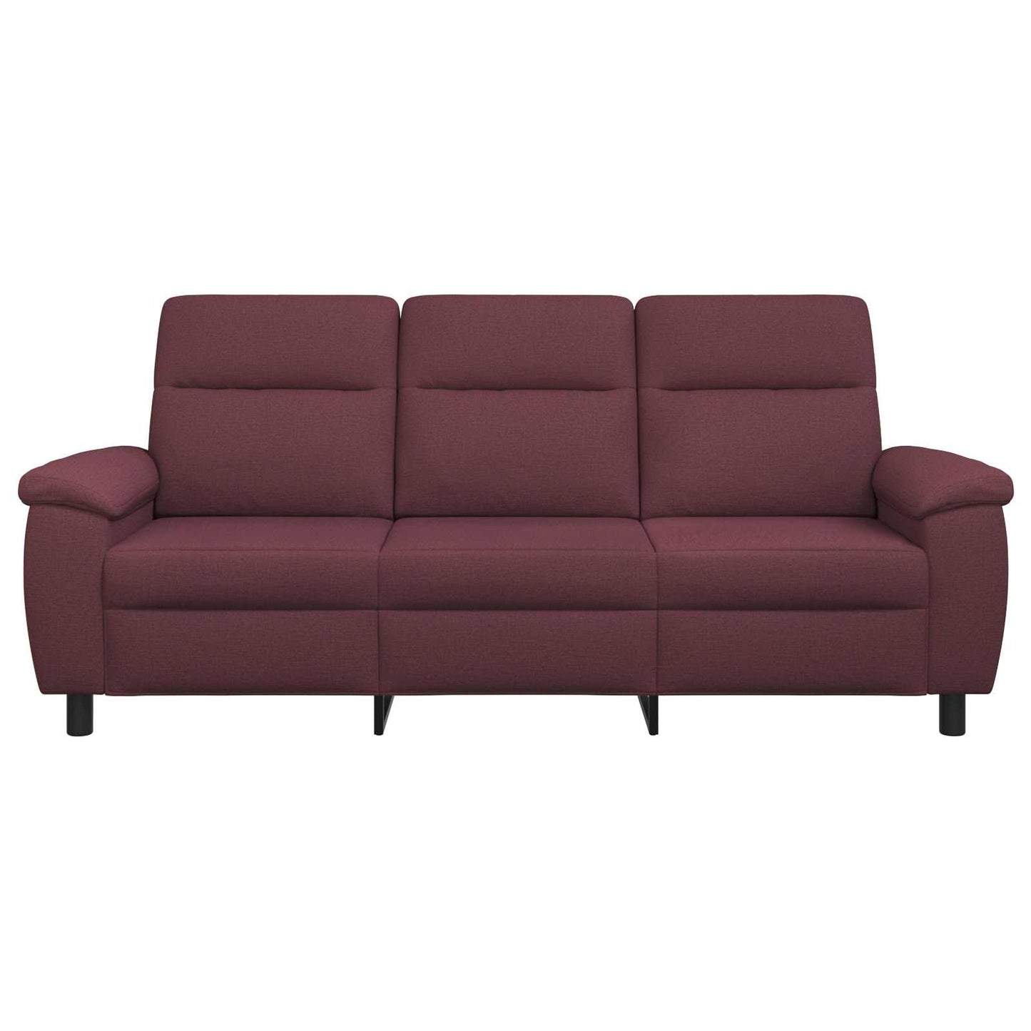 vidaXL Καναπές Μοβ 214 x 90 x 95 εκ. Ύφασμα