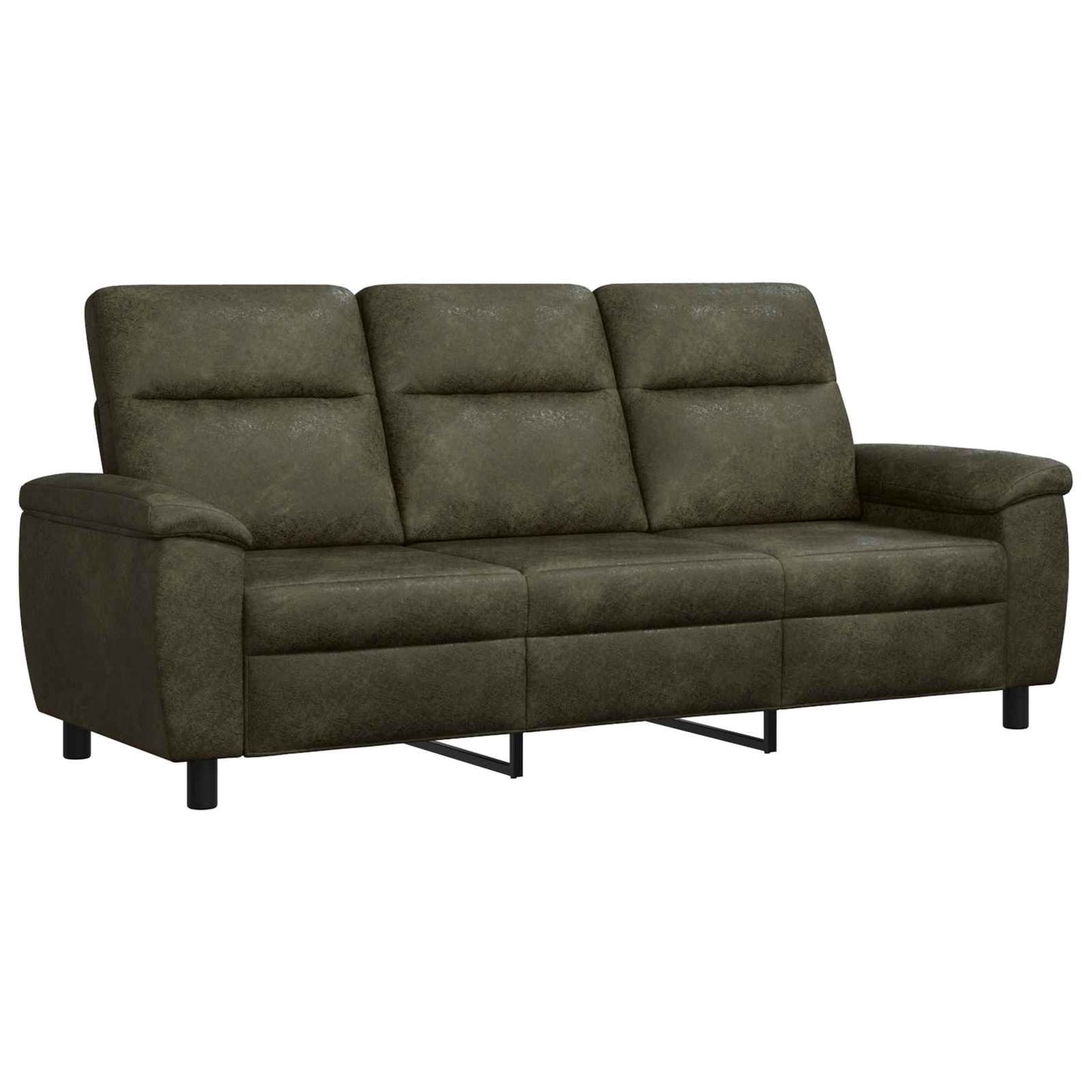 vidaXL Καναπές Στρατιωτικό Πράσινο 214 x 90 x 95 εκ.
