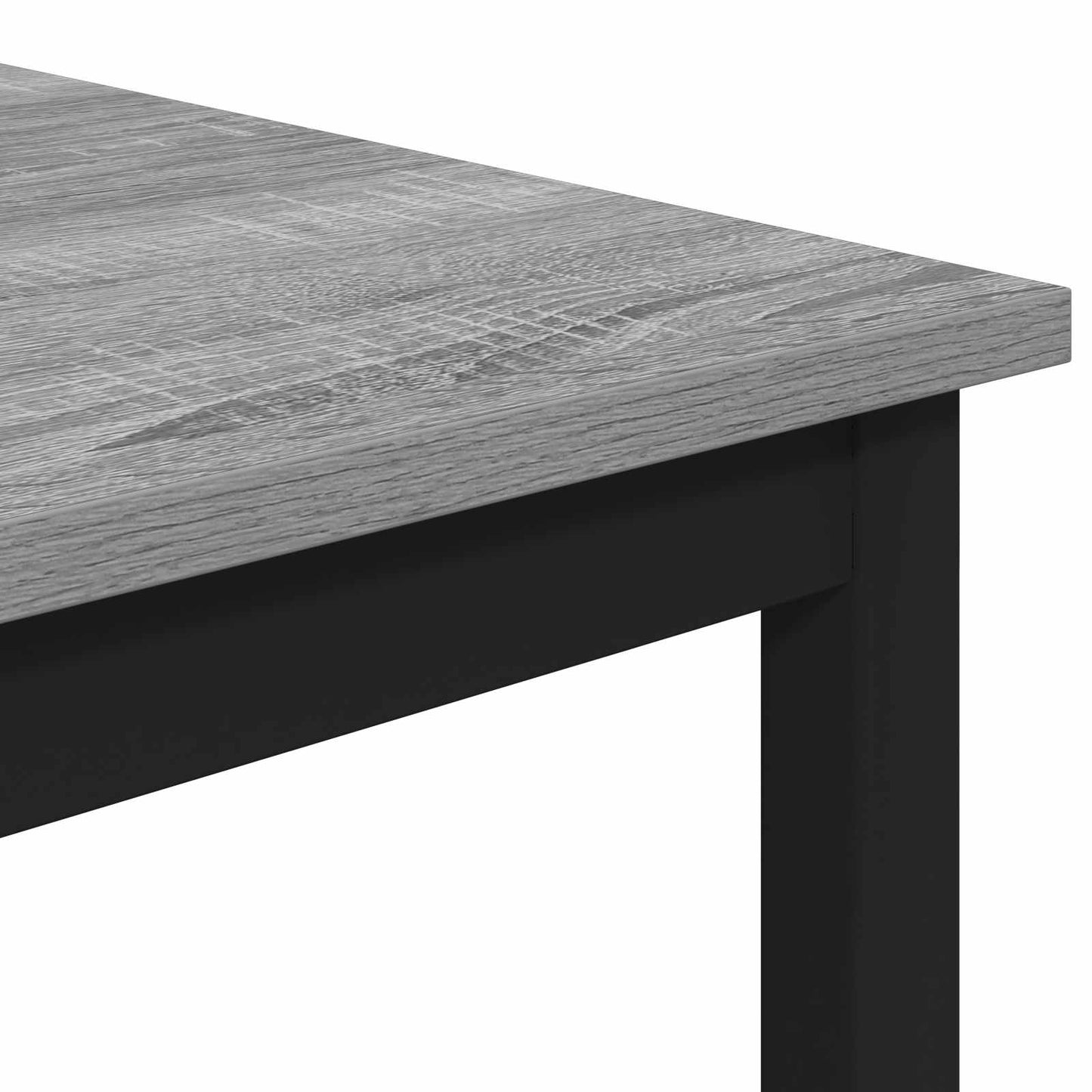 vidaXL Τραπέζι μπαρ 52 x 52 x 110 εκ Επεξεργασμένο Ξύλο Γκρι Sonoma
