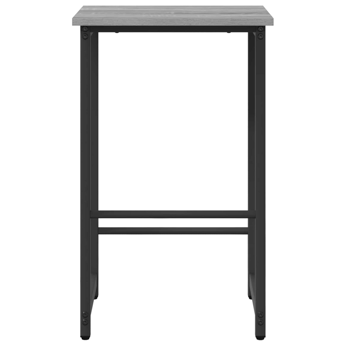 vidaXL Μπαρ σκαμπό 2 τμχ. Γκρι Sonoma 40 x 32 x 74 εκ