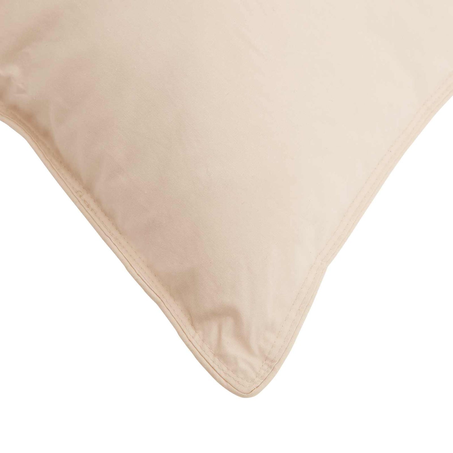 vidaXL Μαξιλάρι 80 x 80 cm Μαλακό Βαμβάκι και καπόκ Μπεζ