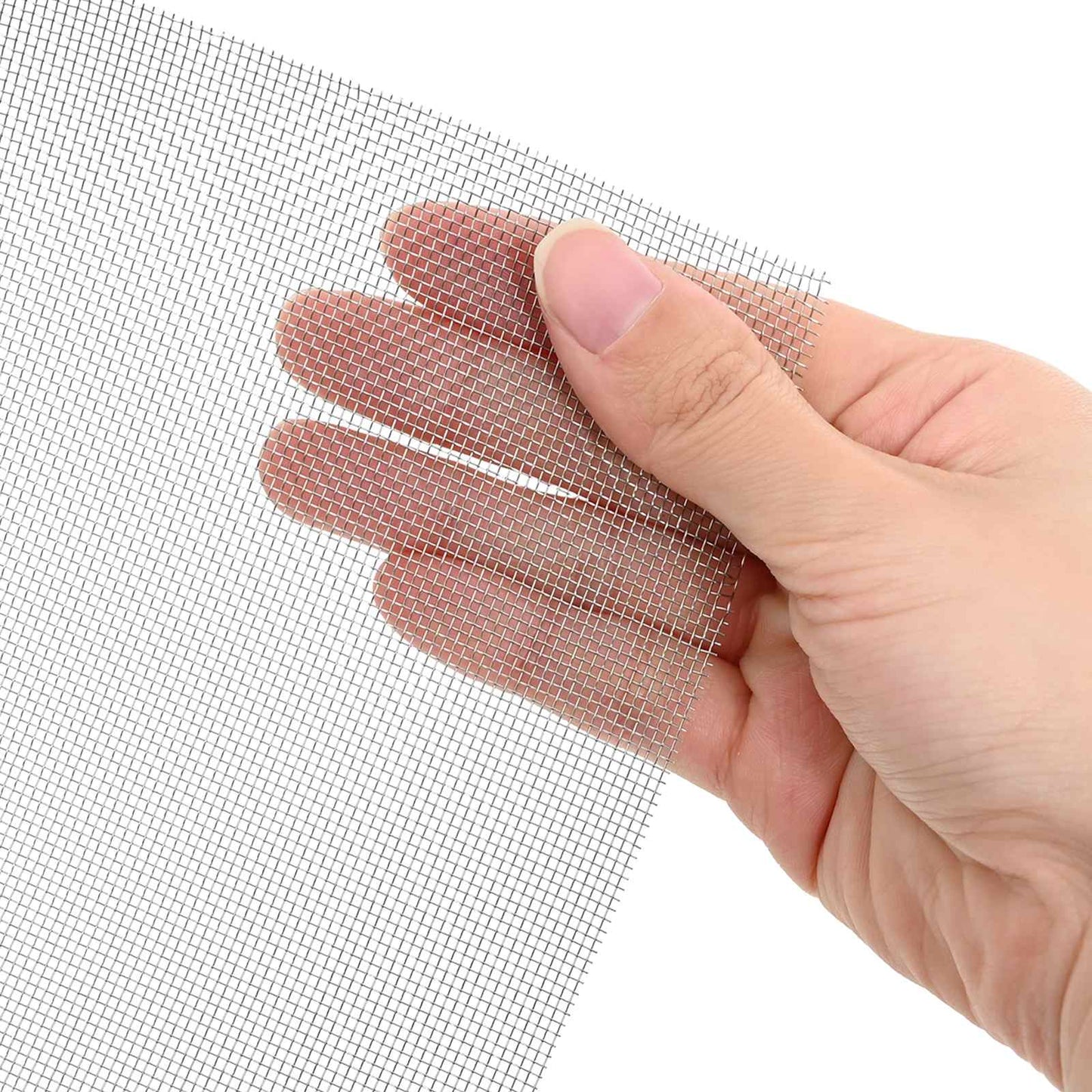 vidaXL Πλέγμα Οθόνης 20 x 500 εκ 20 Mesh Ανοξείδωτο Ατσάλι 201 Ασημί