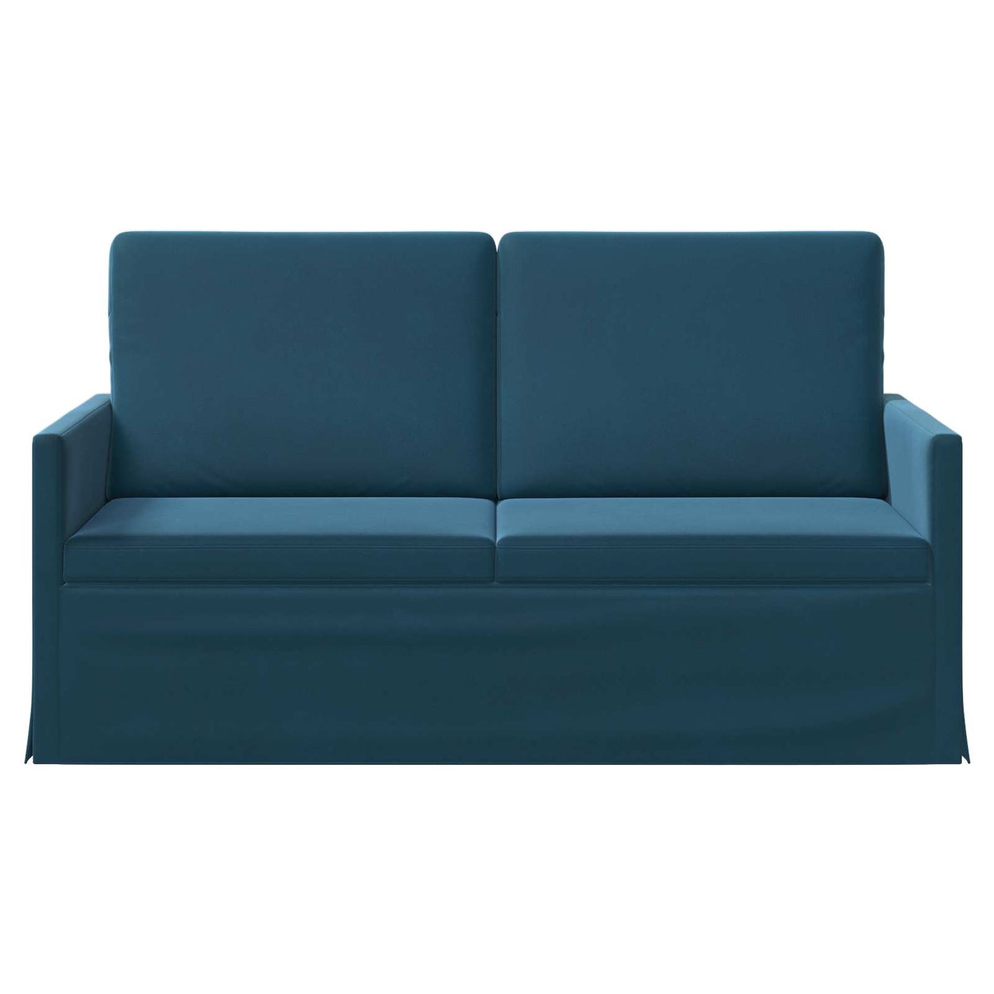 vidaXL Καναπές 2 ατόμων Μπλε 150 x 81 x 82 εκ. Βελούδο