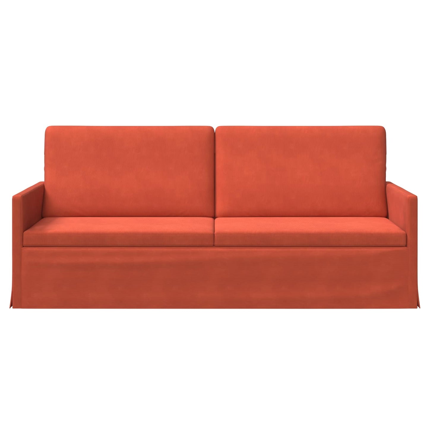 vidaXL Καθιστικό 3 ατόμων Κόκκινο Πορτοκαλί 190 x 81 x 82 εκ.