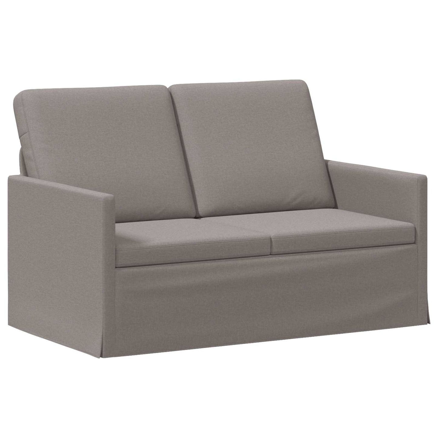 vidaXL Σετ Καναπέ 2 pcs Taupe Ύφασμα