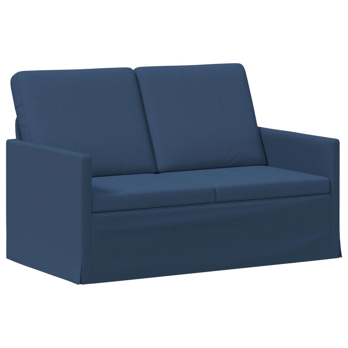 vidaXL Σετ Καναπέ 2 pcs Μπλε Ύφασμα