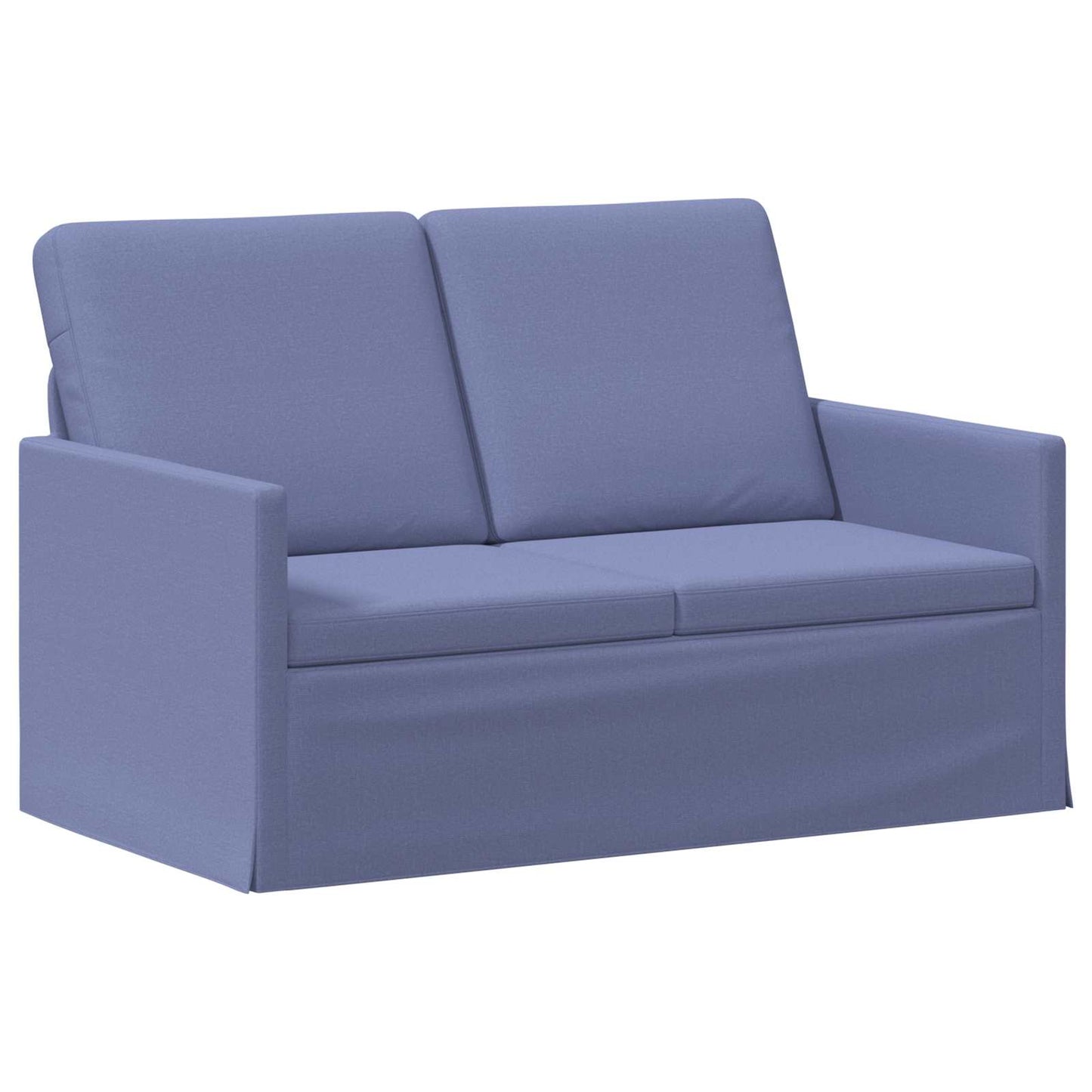 vidaXL Σετ Καναπέ 2 pcs Μπλε τζην Ύφασμα