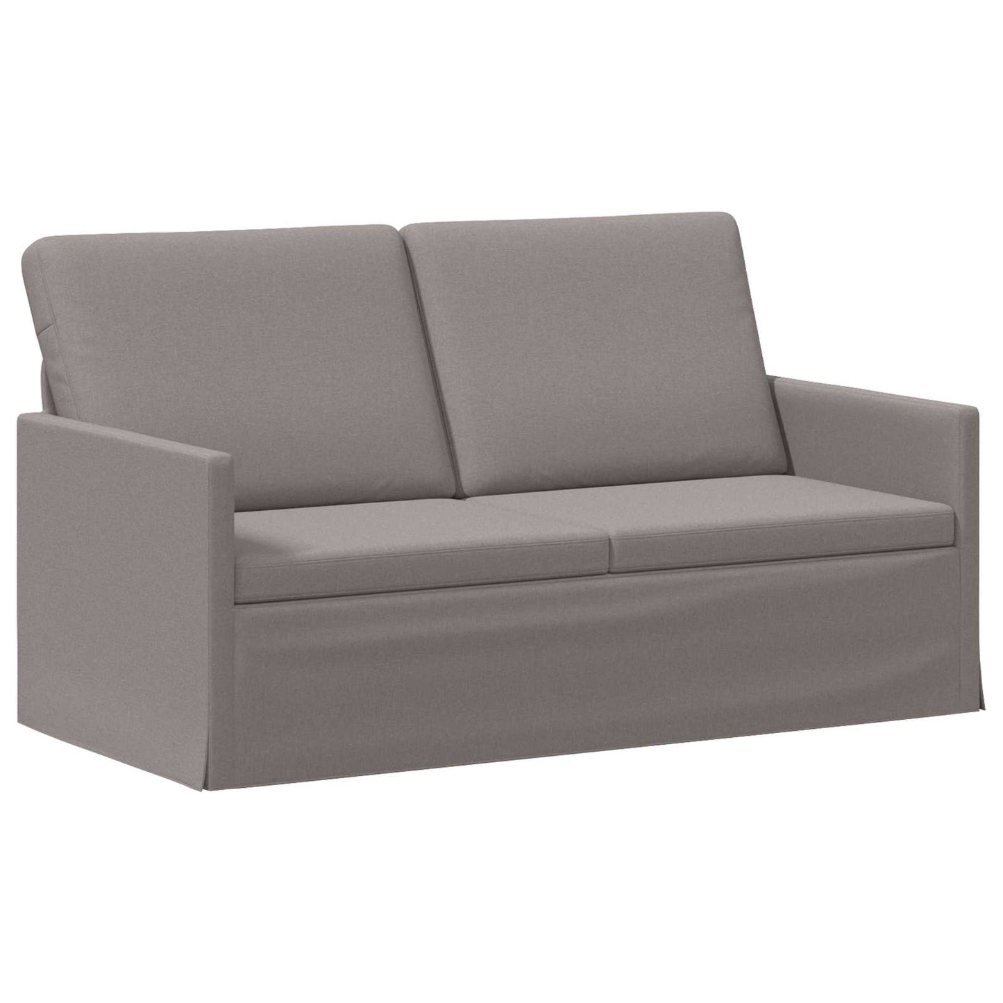 vidaXL Σετ Καναπέ 2 pcs Taupe Ύφασμα