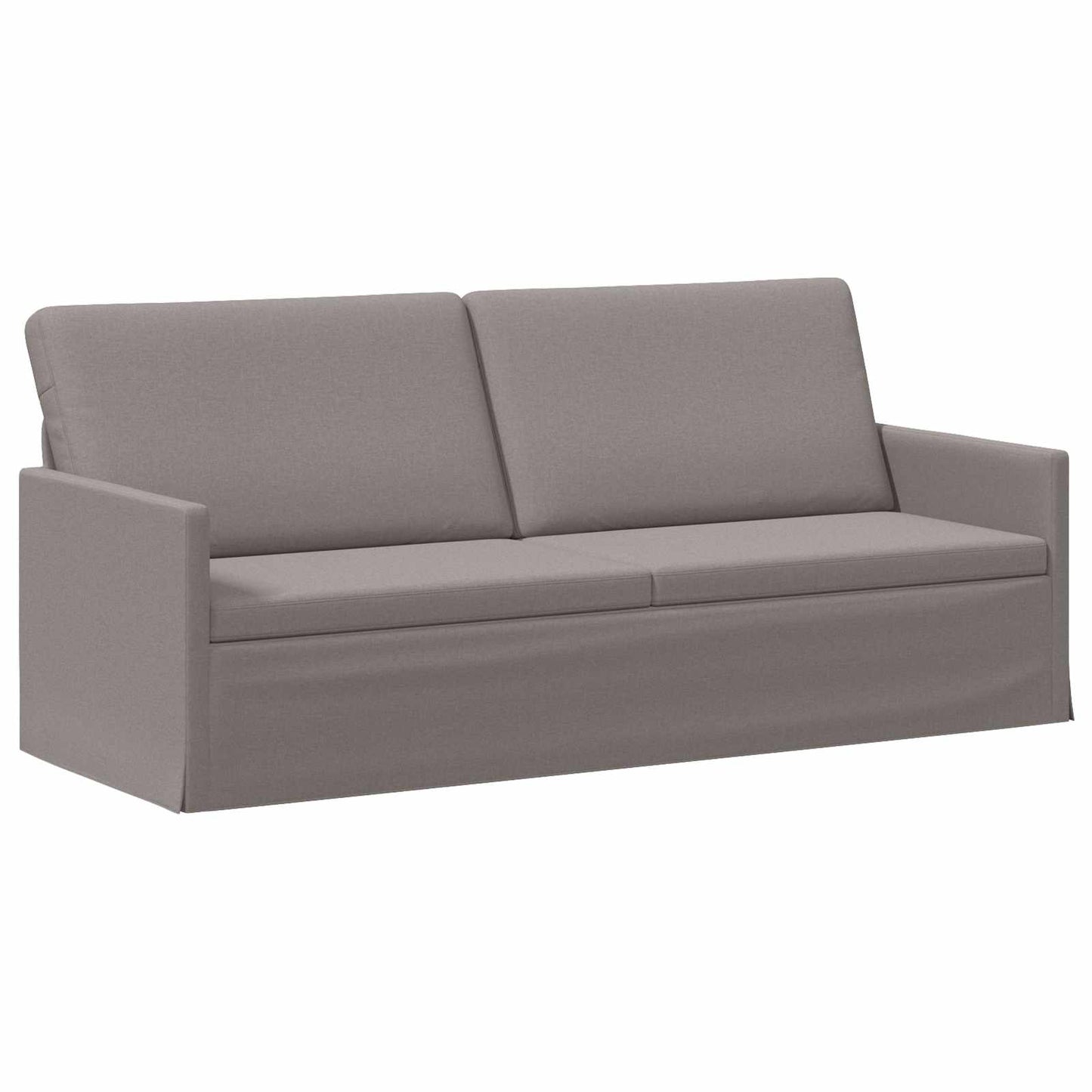 vidaXL Σετ Καναπέ 2 pcs Taupe Ύφασμα