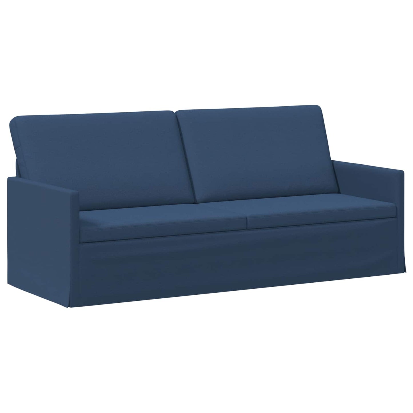 vidaXL Σετ Καναπέ 2 pcs Μπλε Ύφασμα