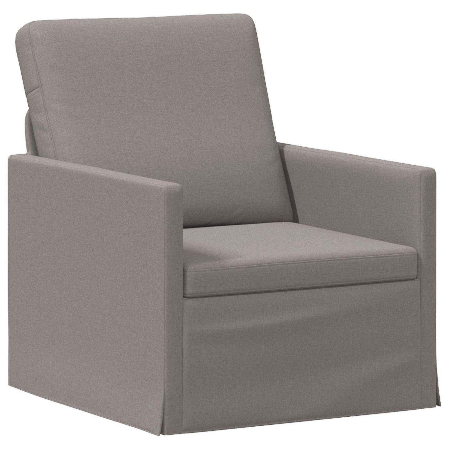 vidaXL Σετ Καναπέ 2 pcs Taupe Ύφασμα