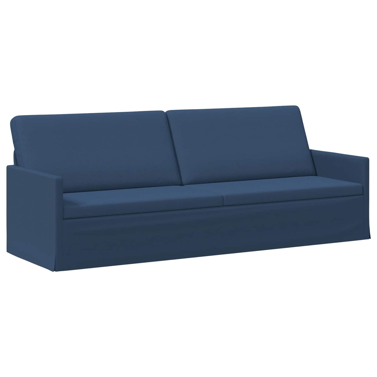 vidaXL Σετ Καναπέ 2 pcs Μπλε Ύφασμα