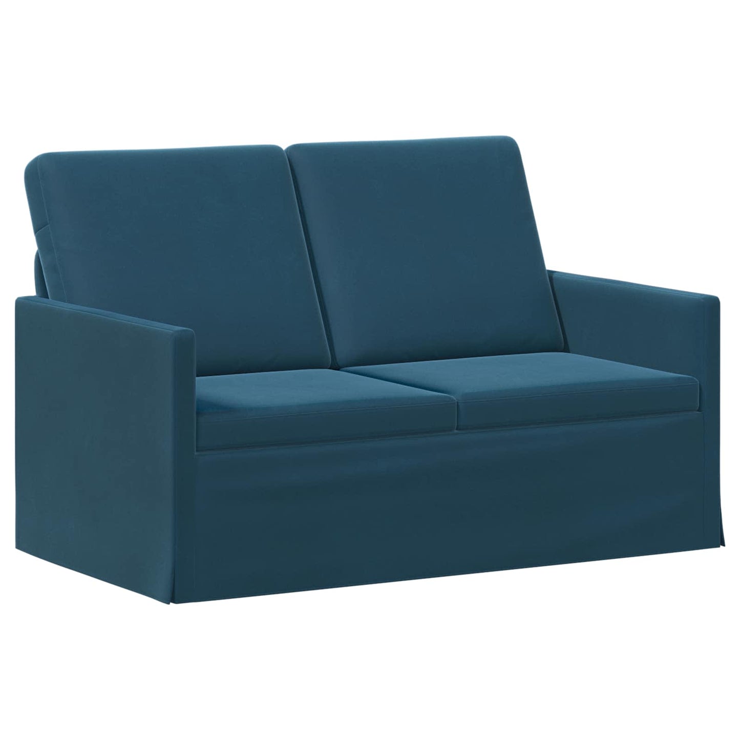 vidaXL Σετ Καναπέ 2 pcs Μπλε Βελούδο