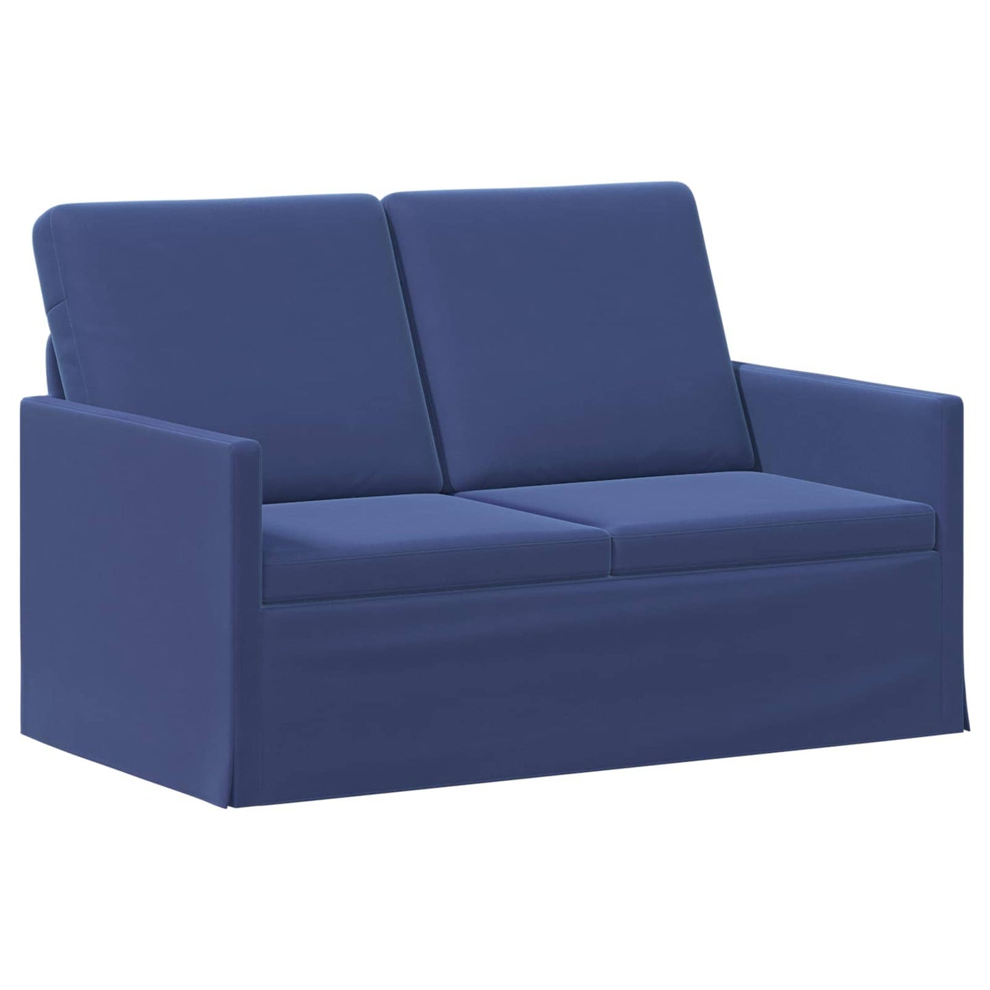 vidaXL Σετ Καναπέ 2 pcs Μπλε Αστυνομίας Βελούδο