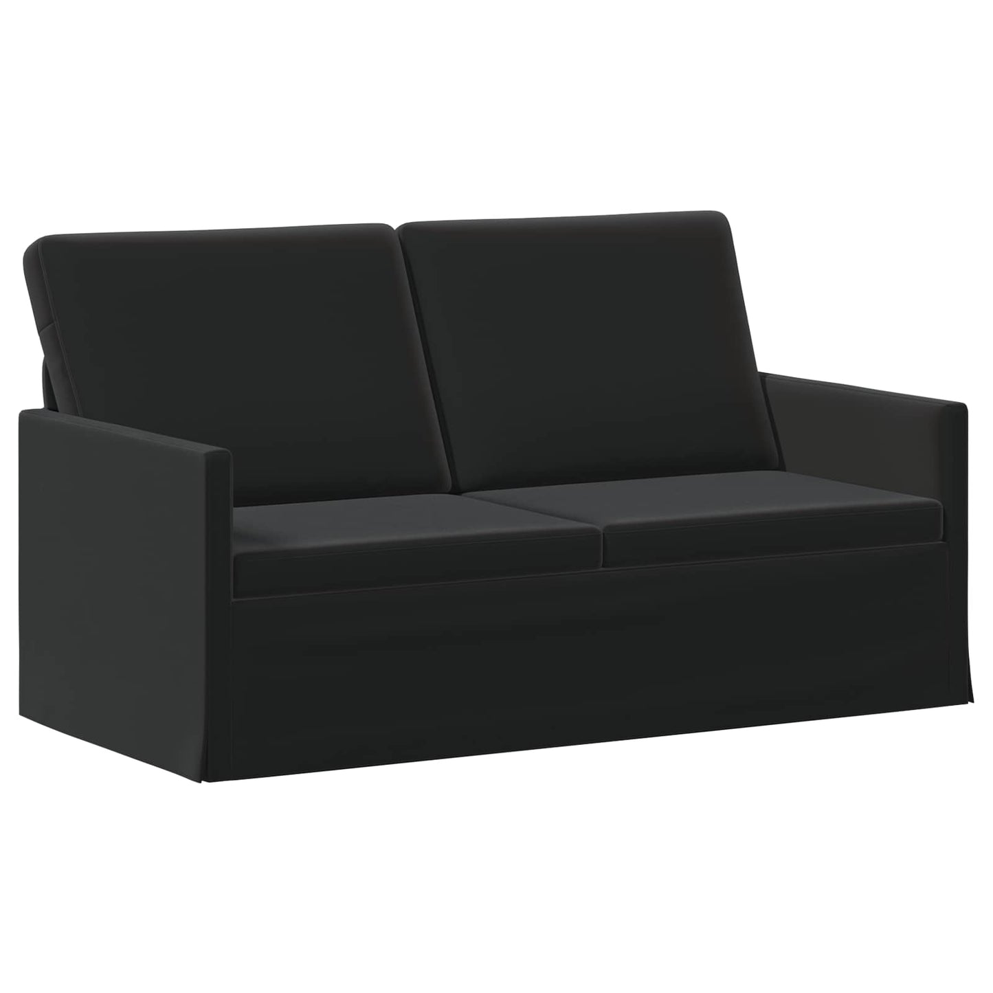 vidaXL Σετ Καναπέ 2 pcs Μαύρο Βελούδο