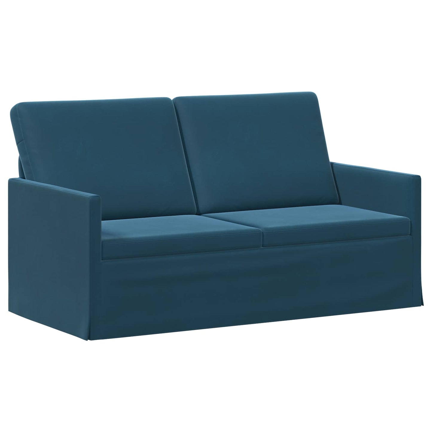 vidaXL Σετ Καναπέ 2 pcs Μπλε Βελούδο
