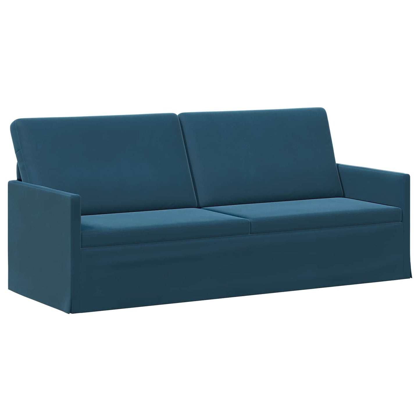 vidaXL Σετ Καναπέ 2 pcs Μπλε Βελούδο