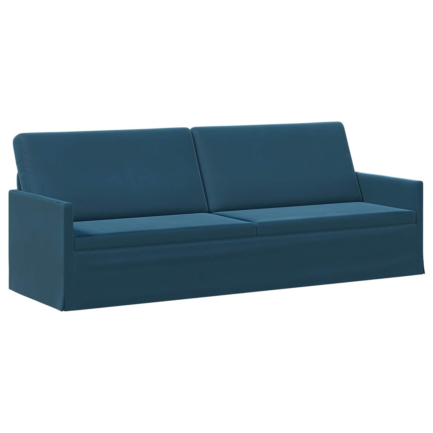 vidaXL Σετ Καναπέ 2 pcs Μπλε Βελούδο