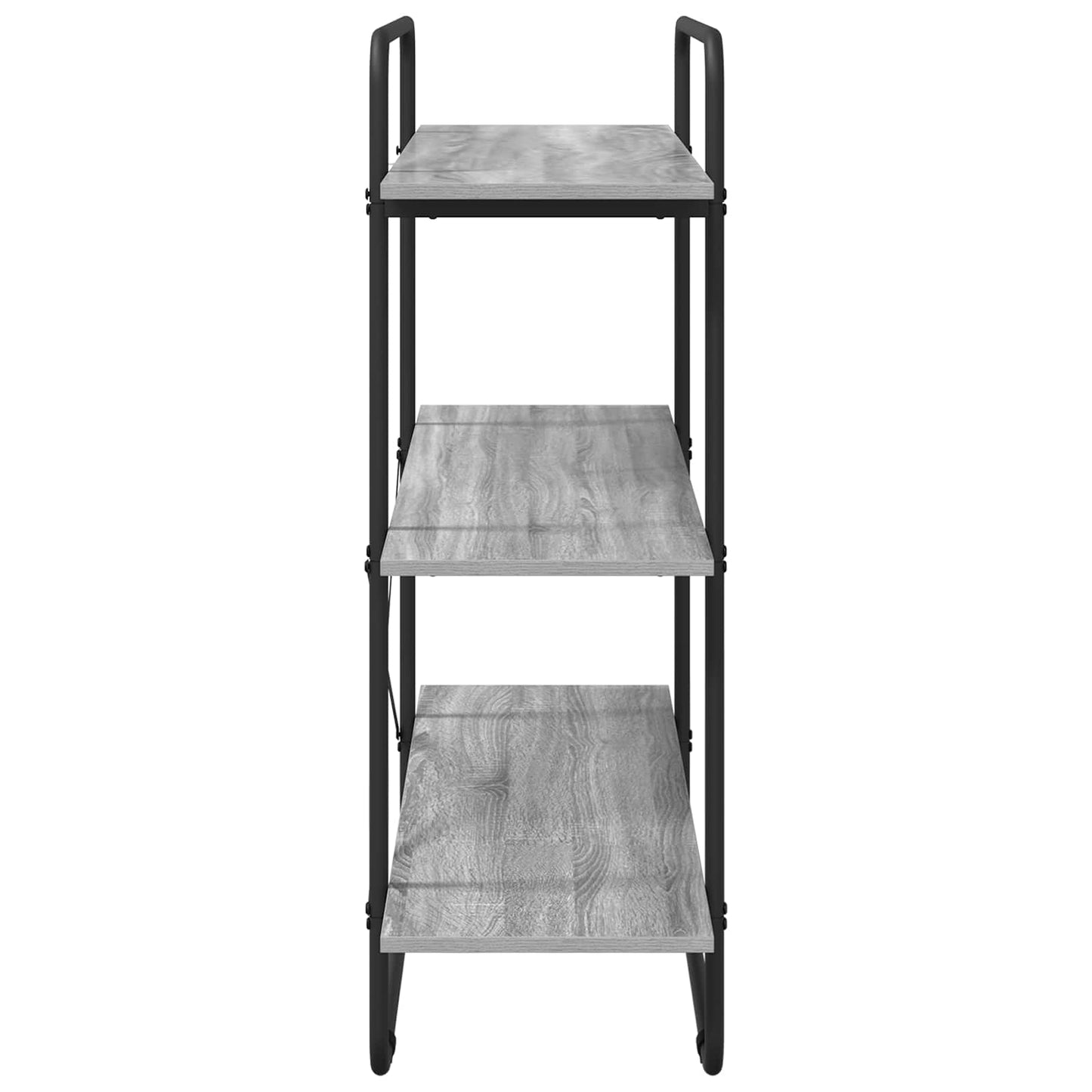 vidaXL Ράφι Βιβλίων 3 επίπεδα 100 x 35 x 105 εκ. PB Γκρι Sonoma
