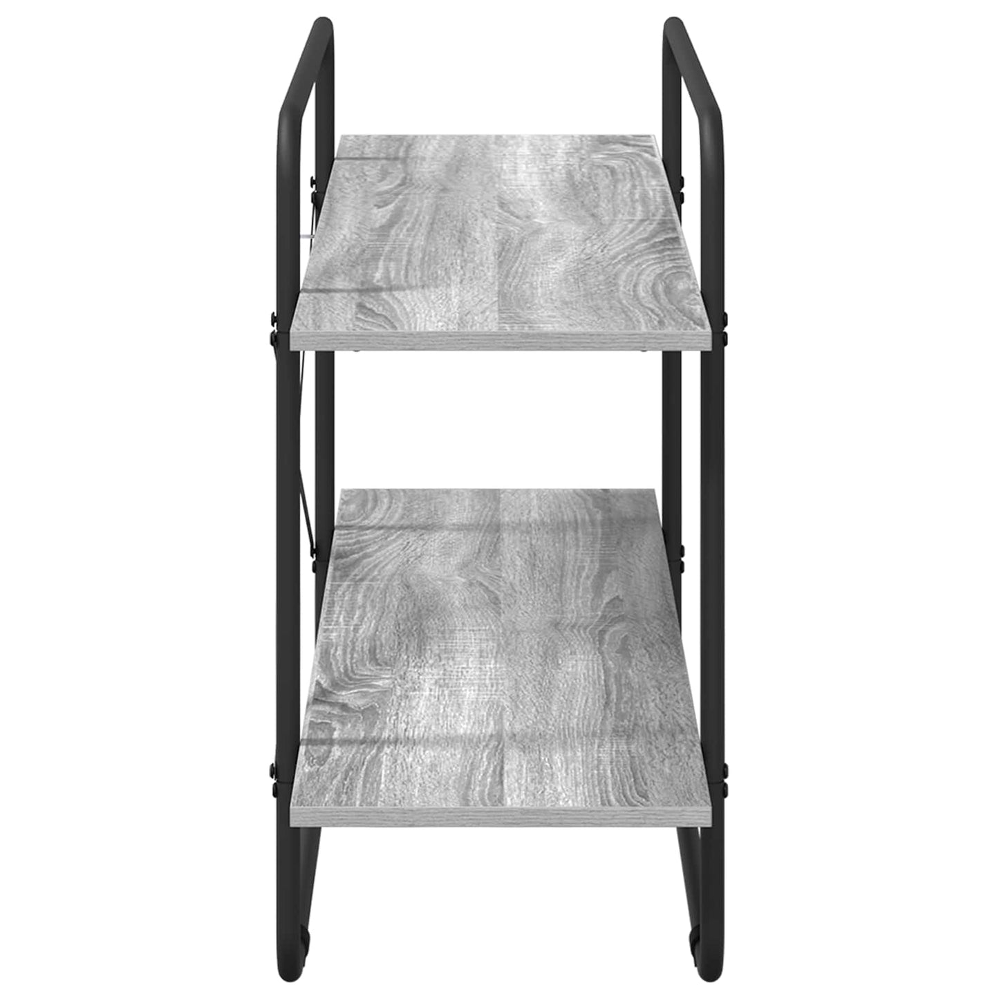 vidaXL Ράφι Βιβλίων 2 επίπεδα 100 x 35 x 70 εκ. PB Γκρι Sonoma