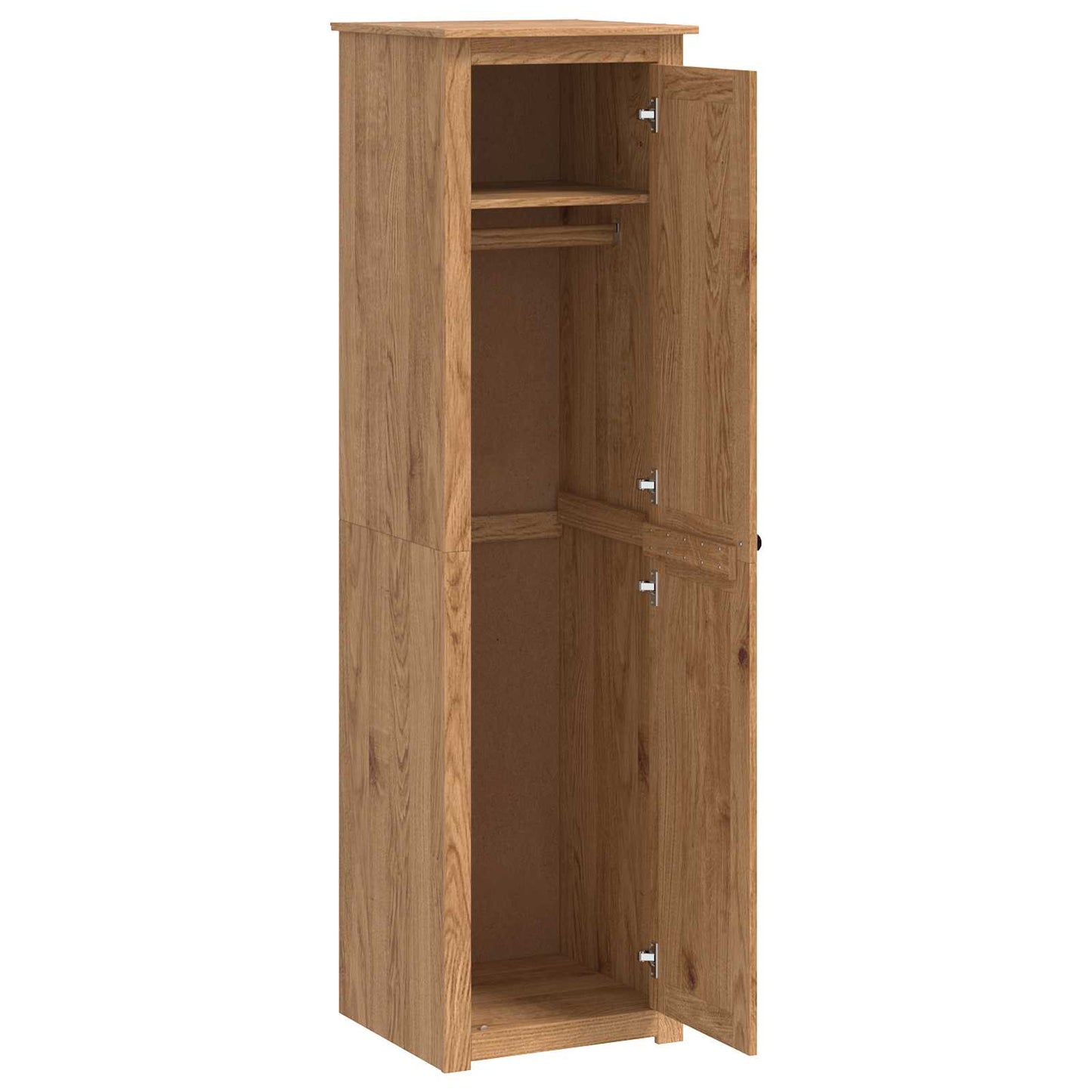 vidaXL Ντουλάπι PANAMA Μέλι 51 x 50 x 185 cm Μασίφ Ξύλο Πεύκου