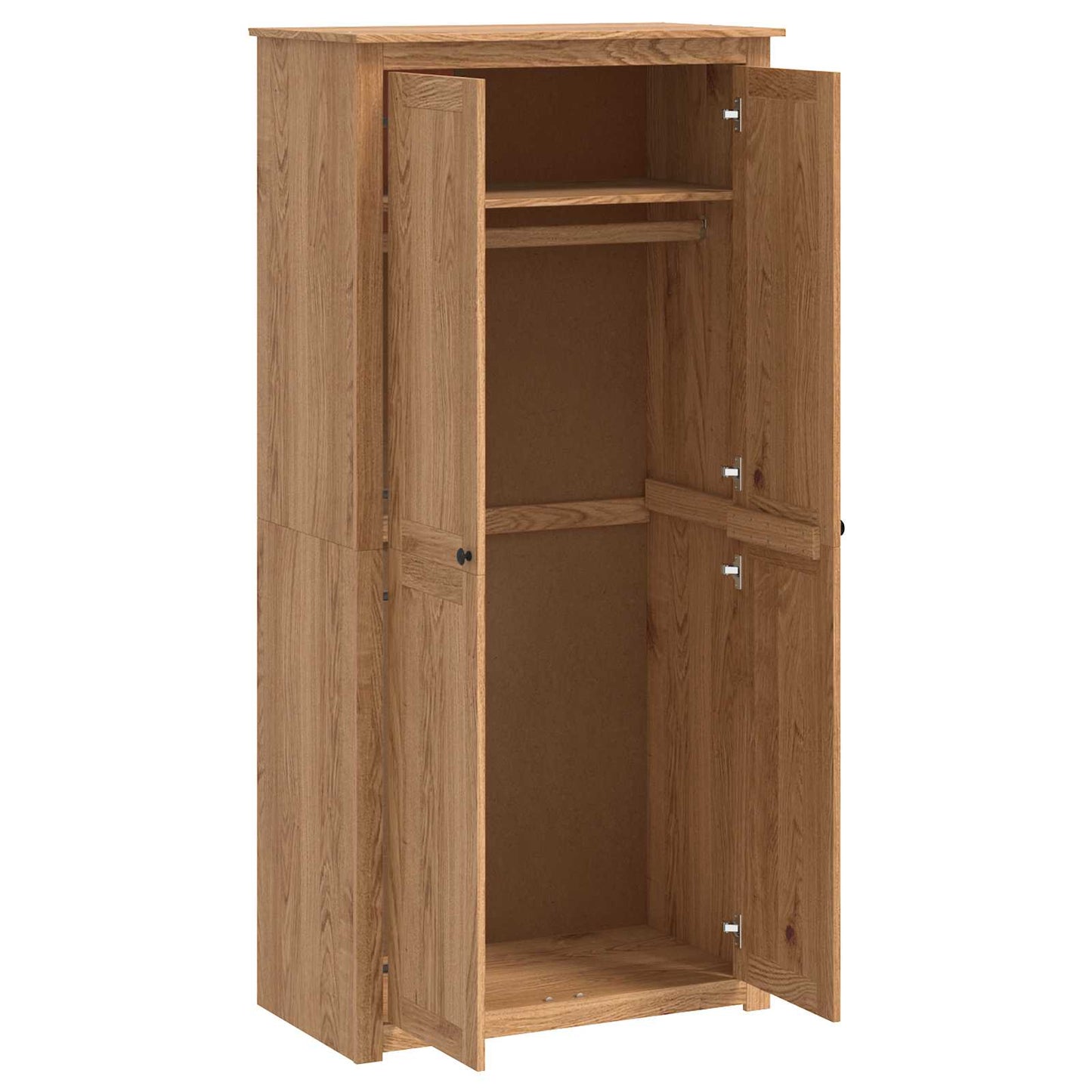 vidaXL Ντουλάπι PANAMA Μέλι 88,5 x 50 x 185 cm Μασίφ Ξύλο Πεύκου