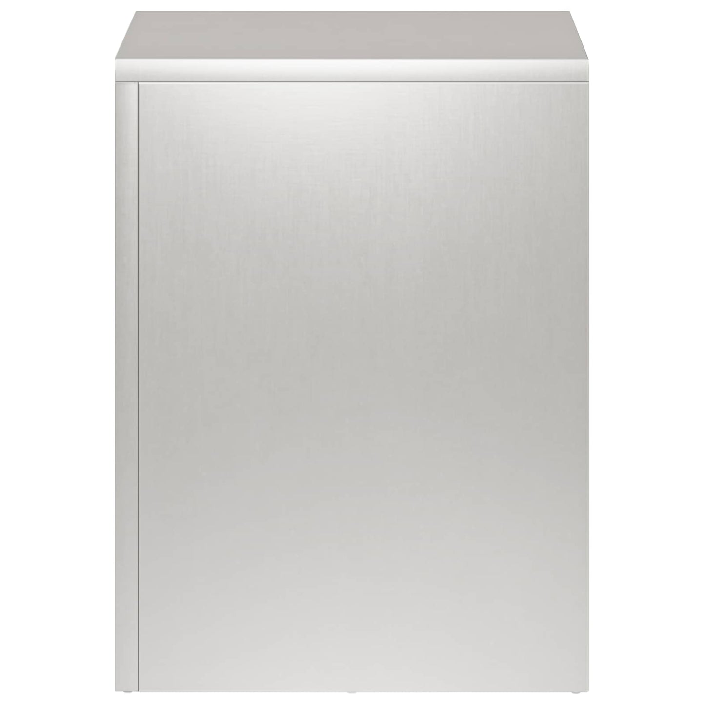 vidaXL Βάση φυτών 2 pcs Ασημί 30 x 30 x 40 cm Ατσάλι