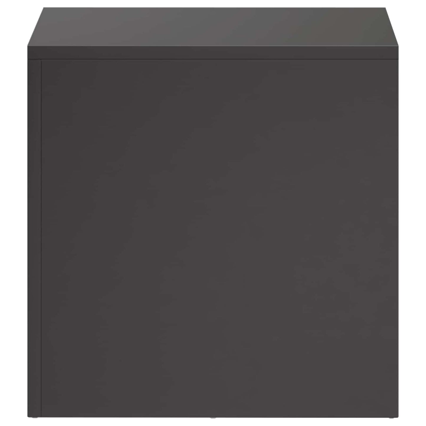 vidaXL Βάση φυτών 2 pcs Μαύρο 40 x 40 x 40 cm Ατσάλι