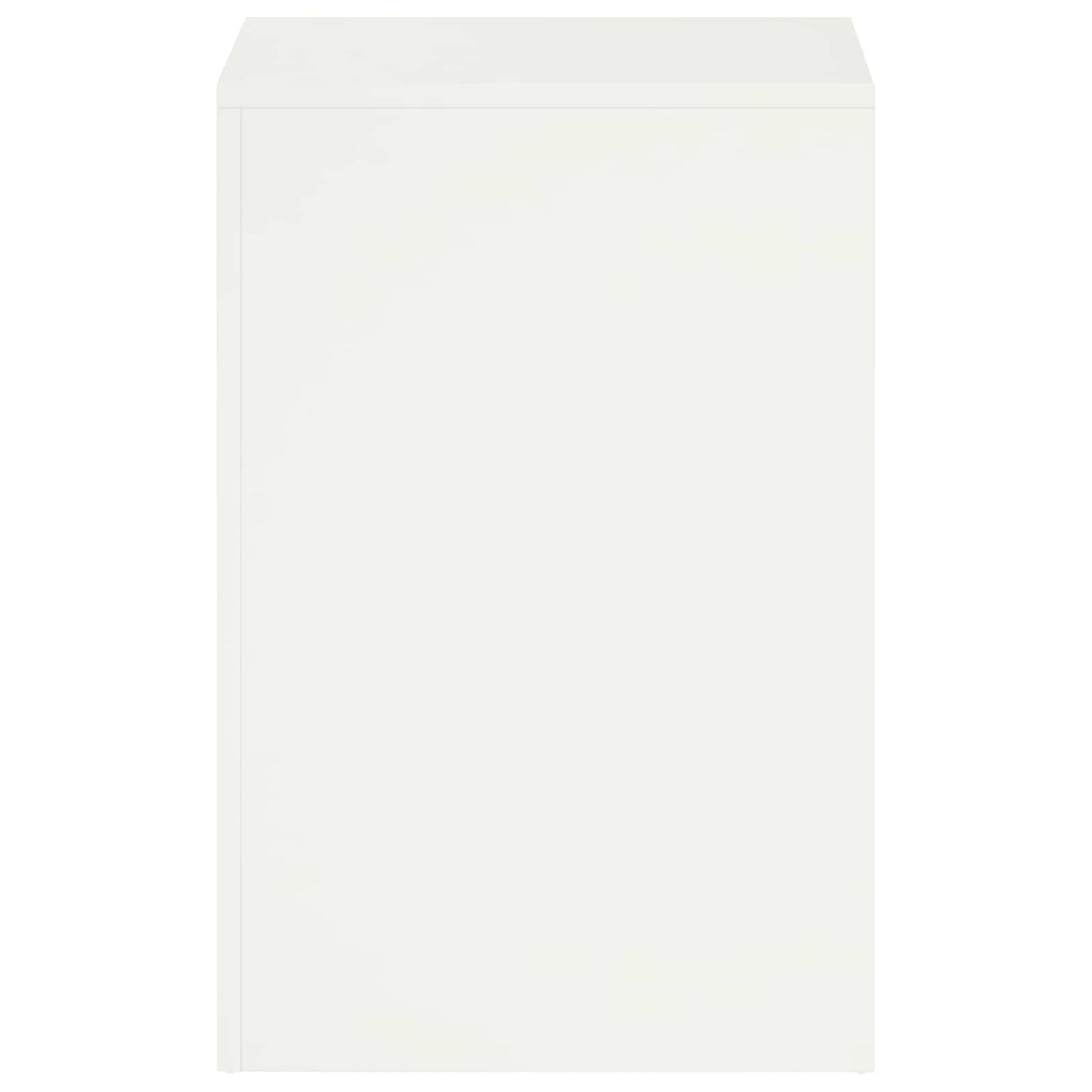 vidaXL Βάση φυτών Λευκό 40 x 40 x 60 cm Ατσάλι