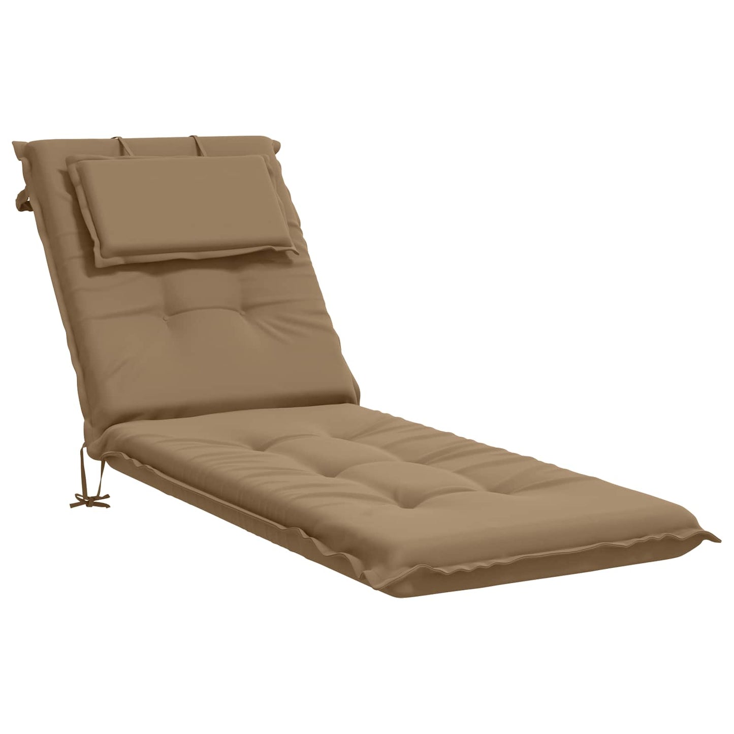 vidaXL Μαξιλάρι Ξαπλώστρας GEMERT 100% Πολυεστέρας Taupe