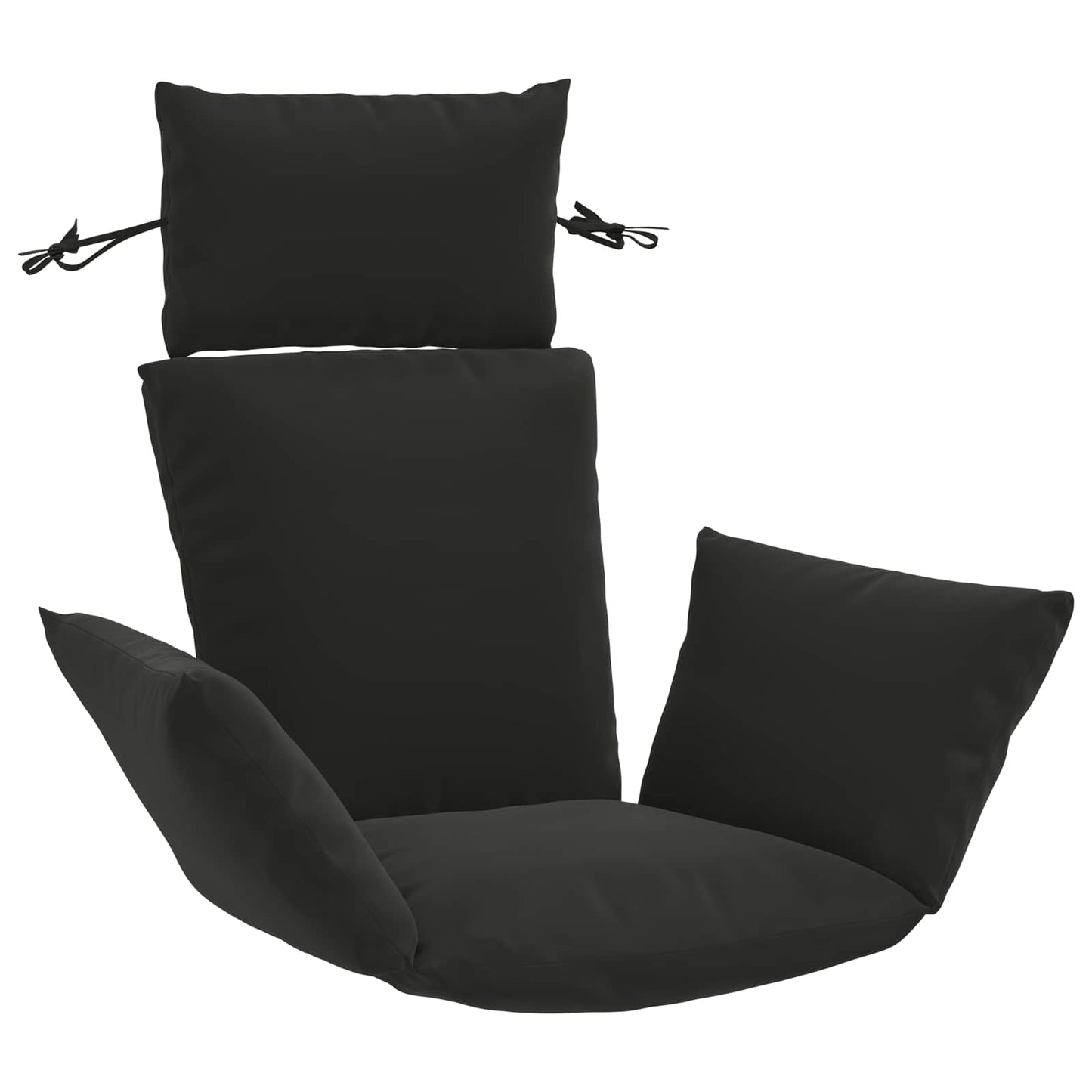 vidaXL Κάθισμα Adirondack PUTTEN 100% Πολυεστέρας Μαύρο