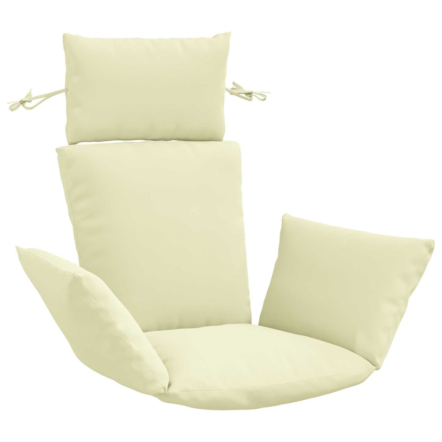 vidaXL Κάθισμα Adirondack PUTTEN 100% Πολυεστέρας Κρεμ
