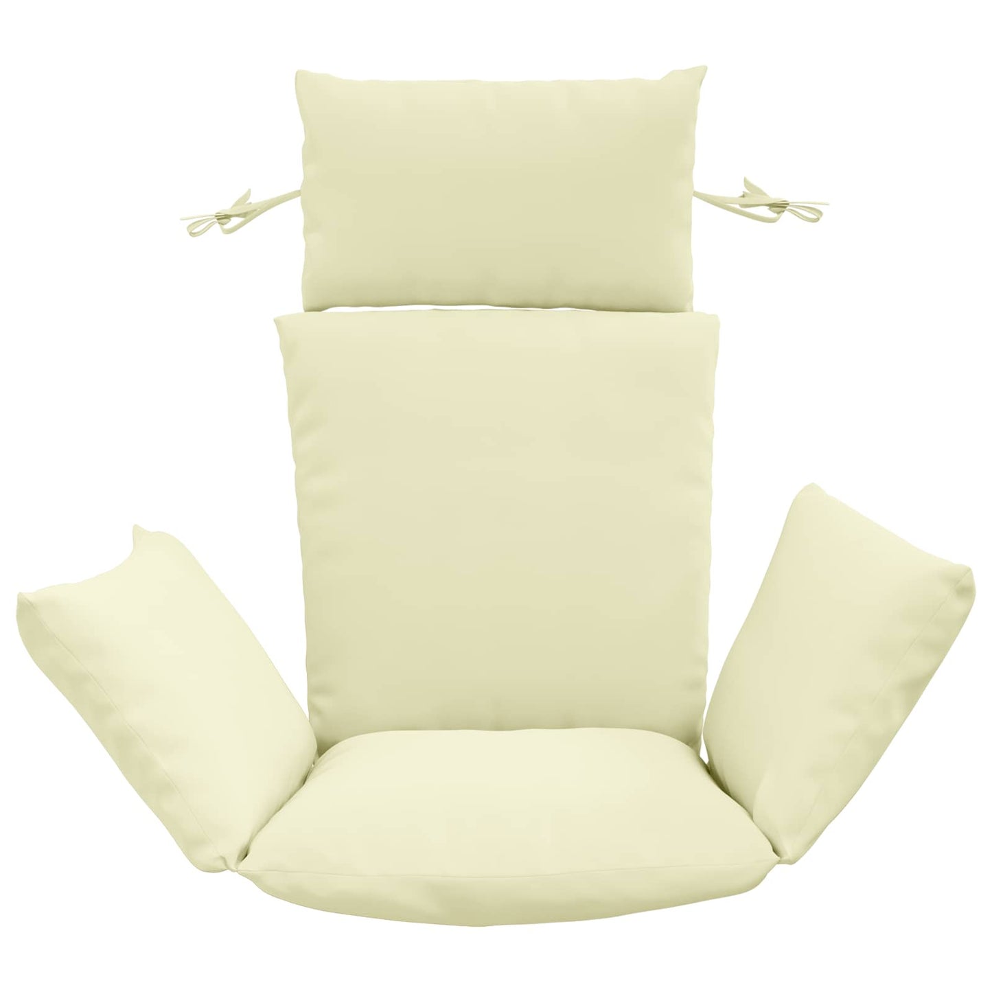 vidaXL Κάθισμα Adirondack PUTTEN 100% Πολυεστέρας Κρεμ