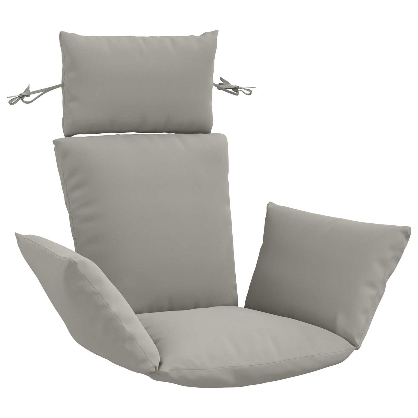 vidaXL Κάθισμα Adirondack PUTTEN 100% Πολυεστέρας Γκρι