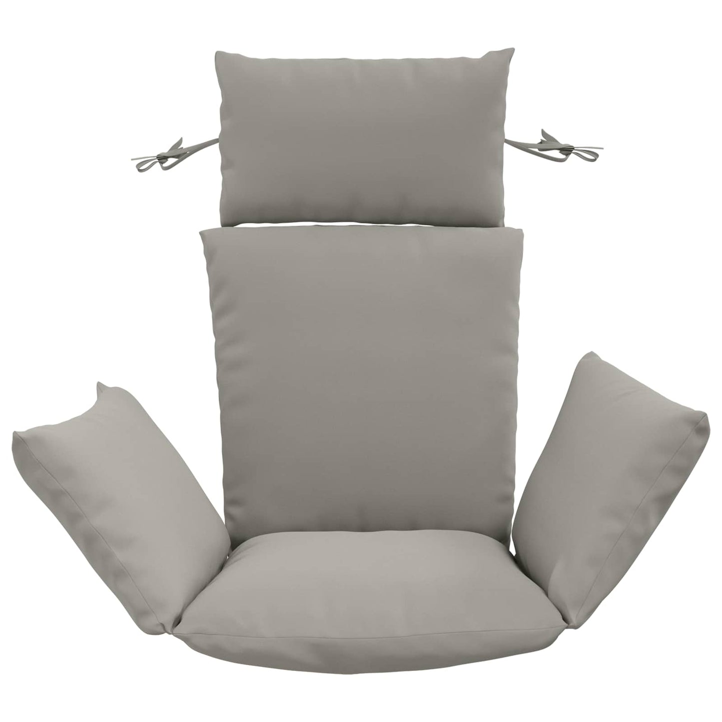 vidaXL Κάθισμα Adirondack PUTTEN 100% Πολυεστέρας Γκρι
