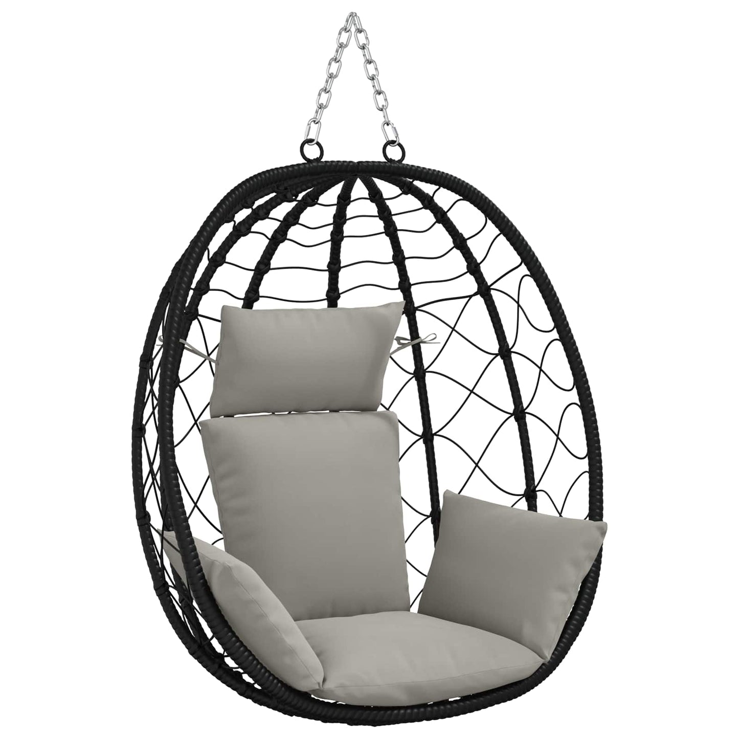 vidaXL Κάθισμα Adirondack PUTTEN 100% Πολυεστέρας Γκρι