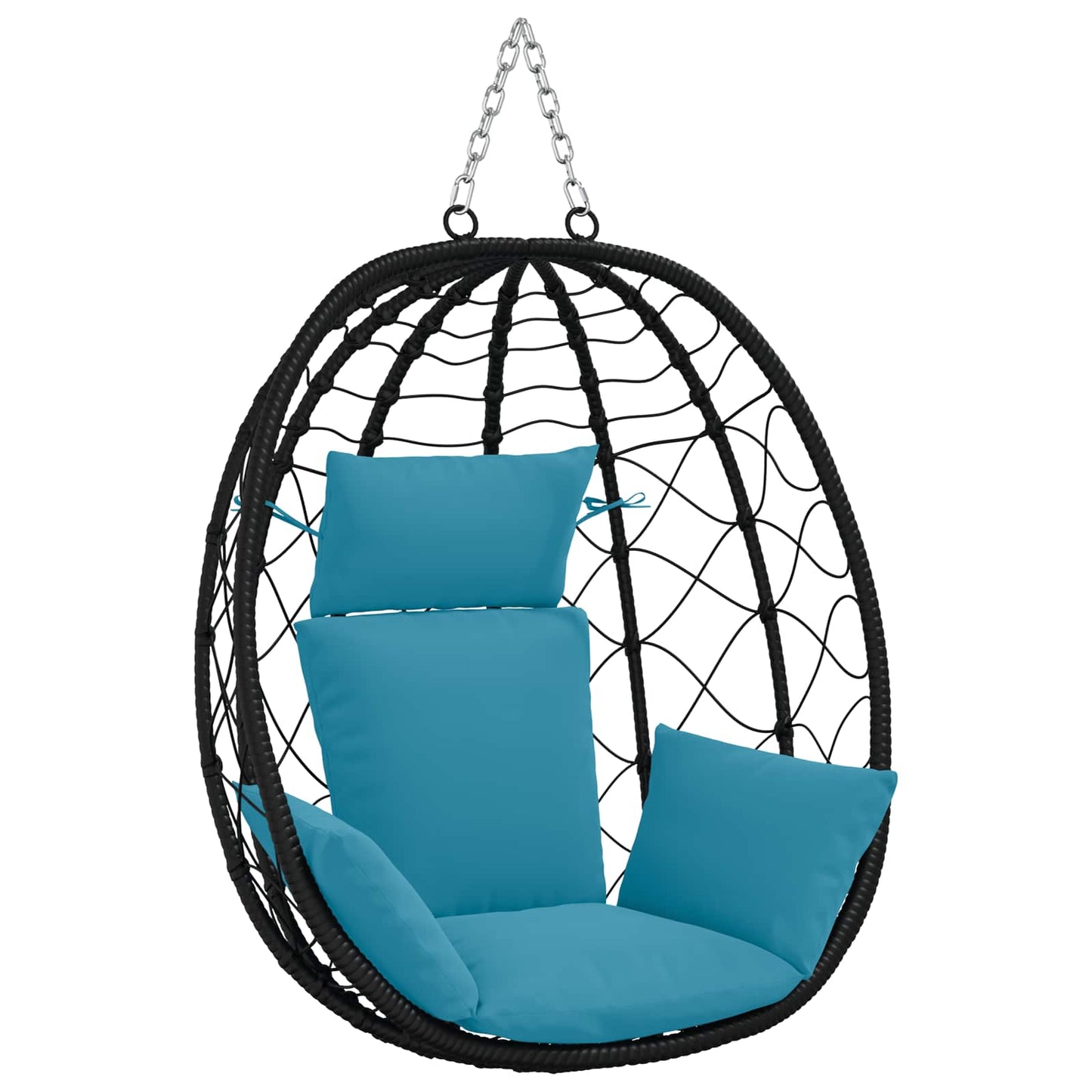 vidaXL Κάθισμα Adirondack PUTTEN 100% Πολυεστέρας Γαλάζιο