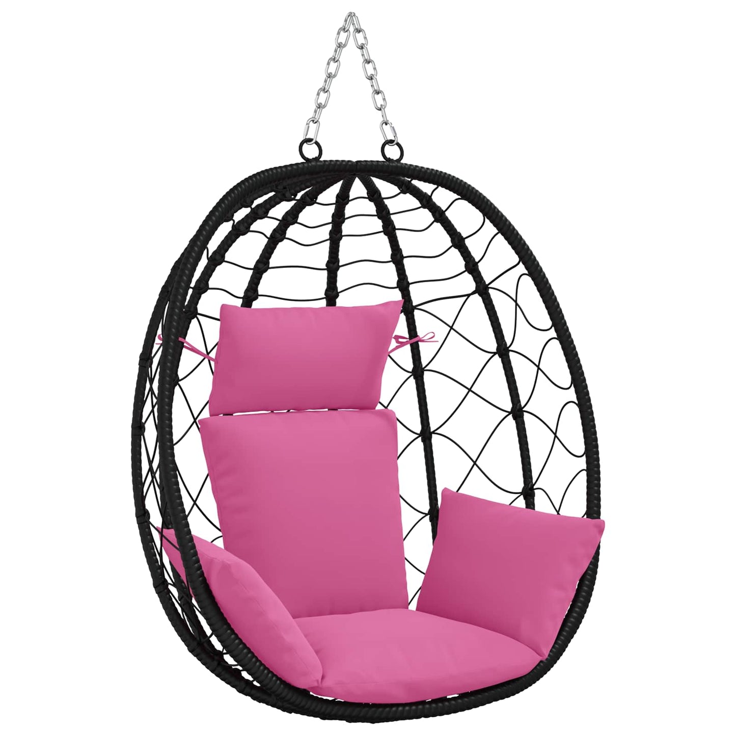 vidaXL Κάθισμα Adirondack PUTTEN 100% Πολυεστέρας Ροζ