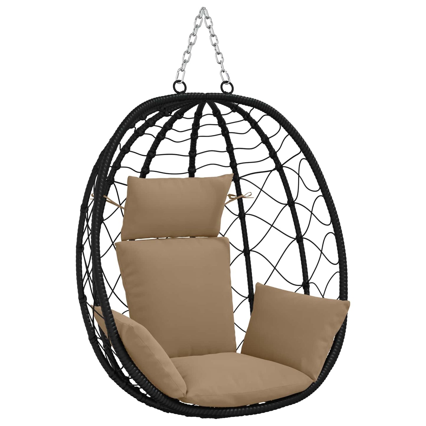 vidaXL Κάθισμα Adirondack PUTTEN 100% Πολυεστέρας Taupe