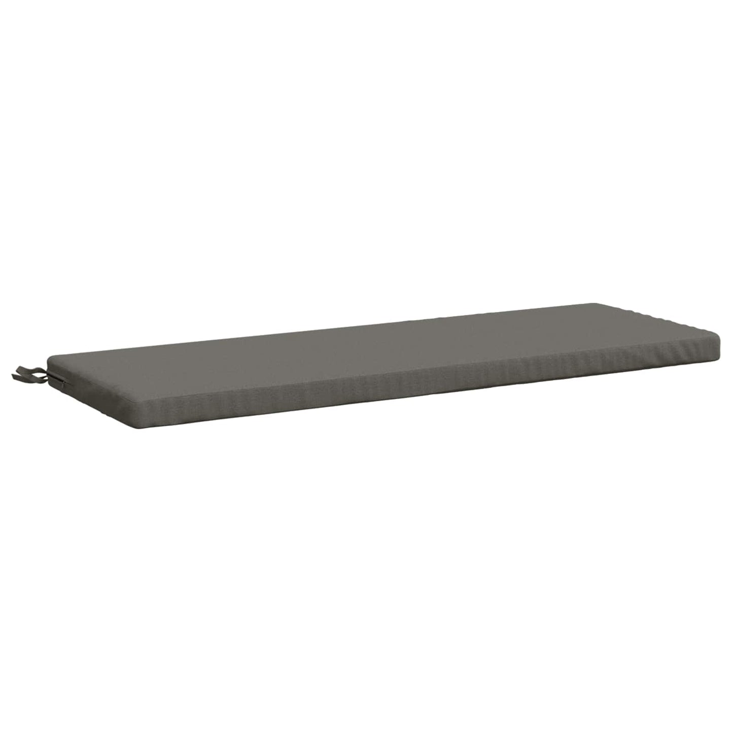 vidaXL Μαξιλάρι πάγκου SOEST 100% Πολυεστέρας Γκρι 100 x 40 x 5 εκ