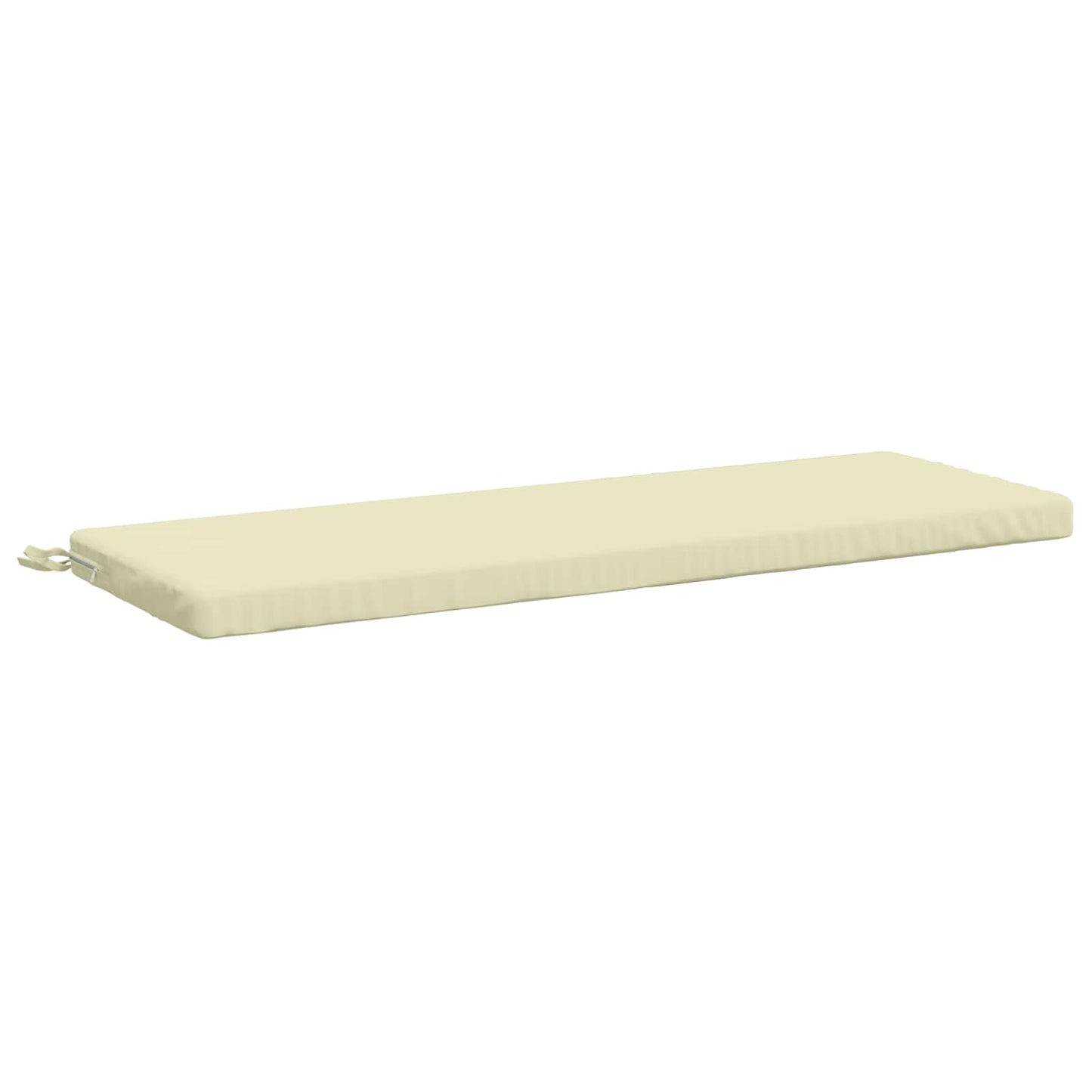 vidaXL Μαξιλάρι πάγκου SOEST 100% Πολυεστέρας Κρεμ 110 x 40 x 5 εκ