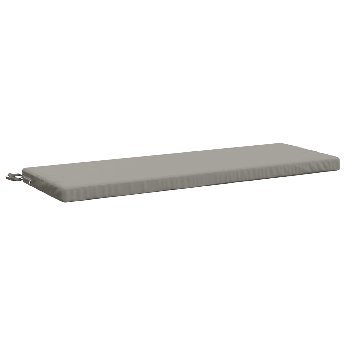 vidaXL Μαξιλάρι πάγκου SOEST 100% Πολυεστέρας Γκρι 120 x 40 x 5 εκ.