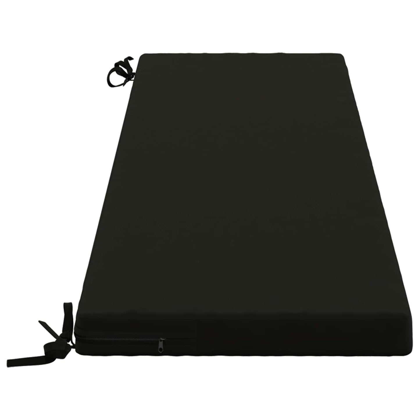 vidaXL Μαξιλάρι πάγκου SOEST 100% Πολυεστέρας Μαύρο 140 x 40 x 5 εκ.