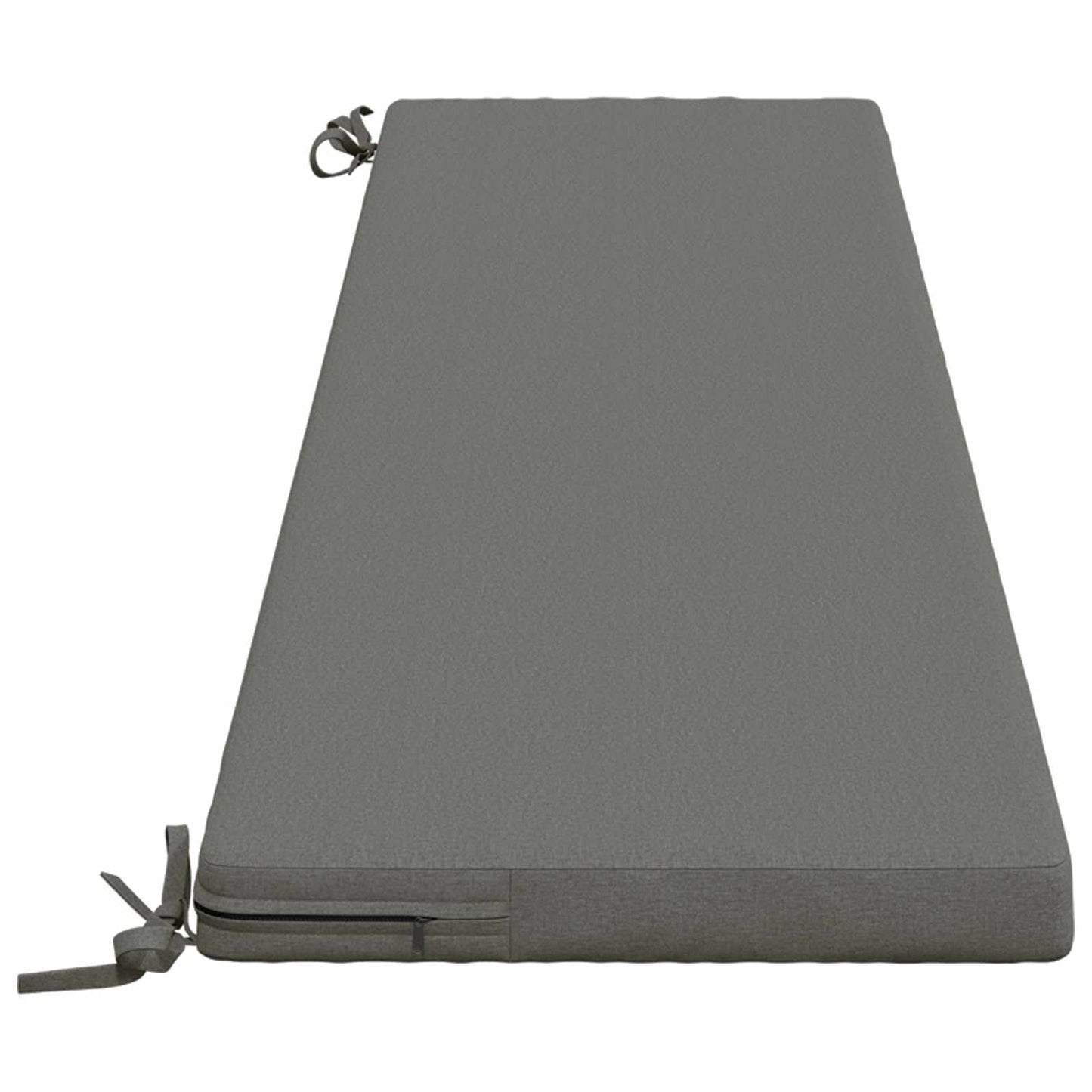vidaXL Μαξιλάρι πάγκου SOEST 100% Πολυεστέρας Γκρι 170 x 40 x 5 εκ