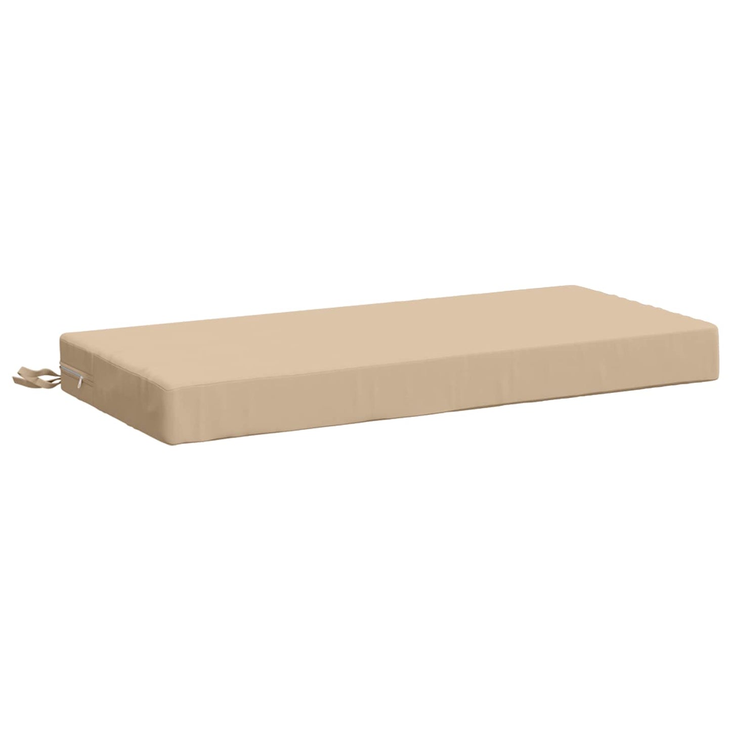 vidaXL Μαξιλάρι πάγκου SOEST 100% Πολυεστέρας Κρεμ 80 x 40 x 8 cm
