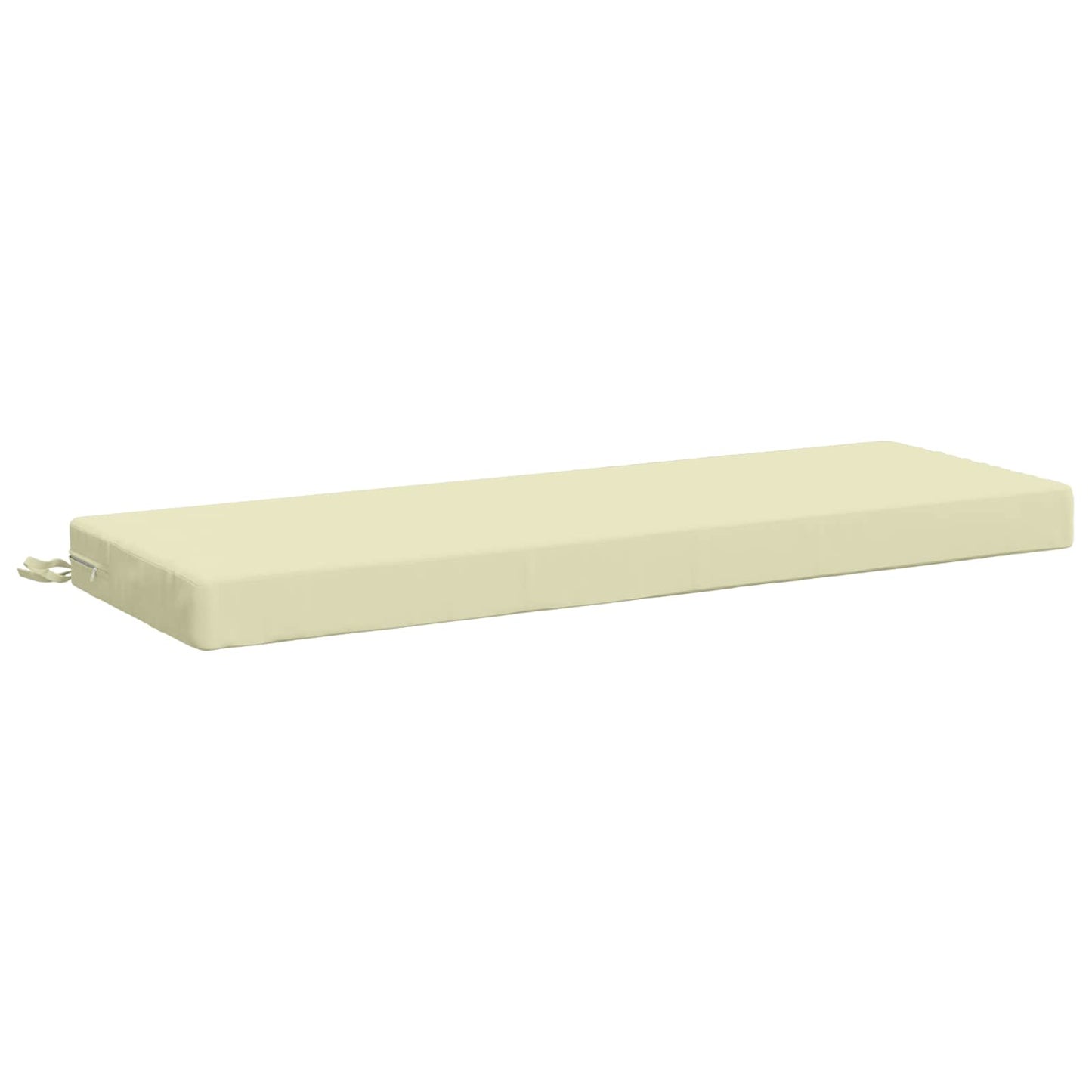 vidaXL Μαξιλάρι πάγκου SOEST 100% Πολυεστέρας Κρεμ 110 x 40 x 8 εκ