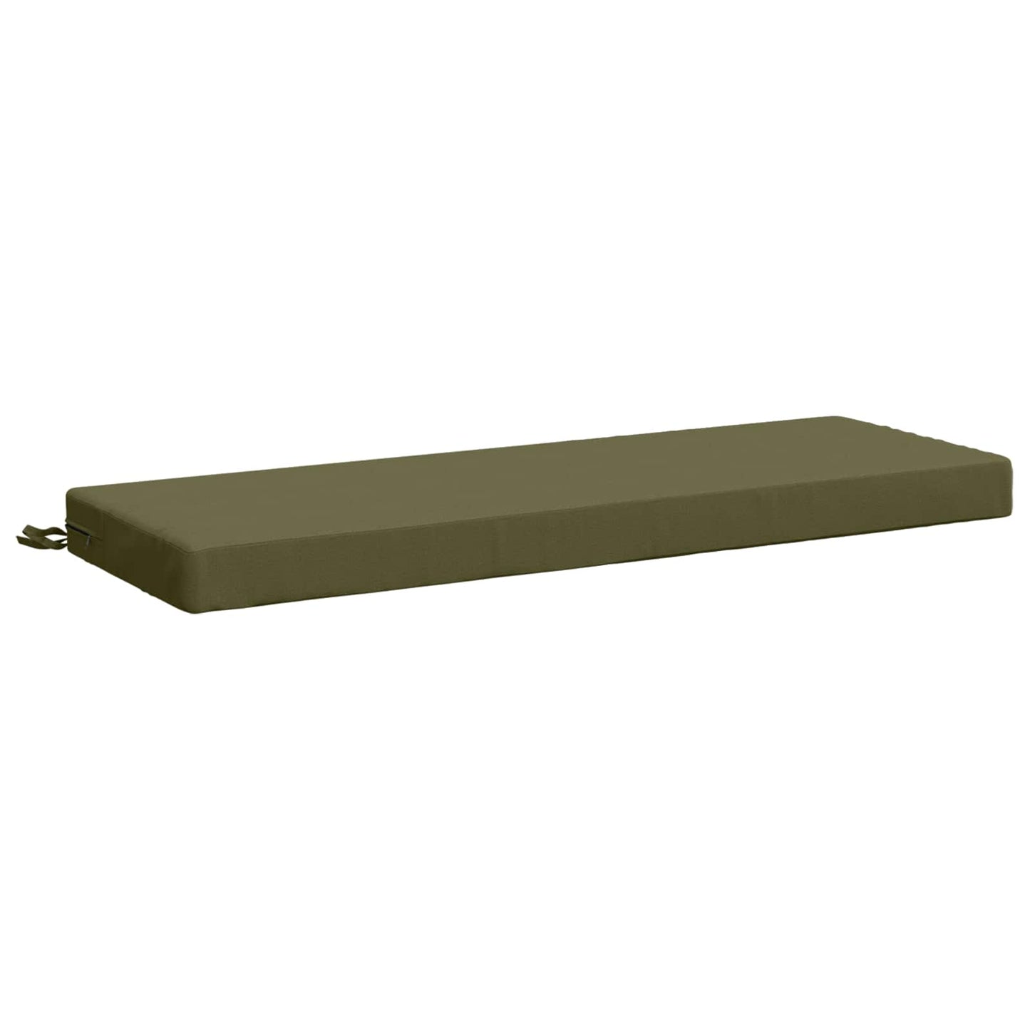 vidaXL Μαξιλάρι πάγκου SOEST 100% Πολυεστέρας Λαδί 120 x 40 x 8 εκ