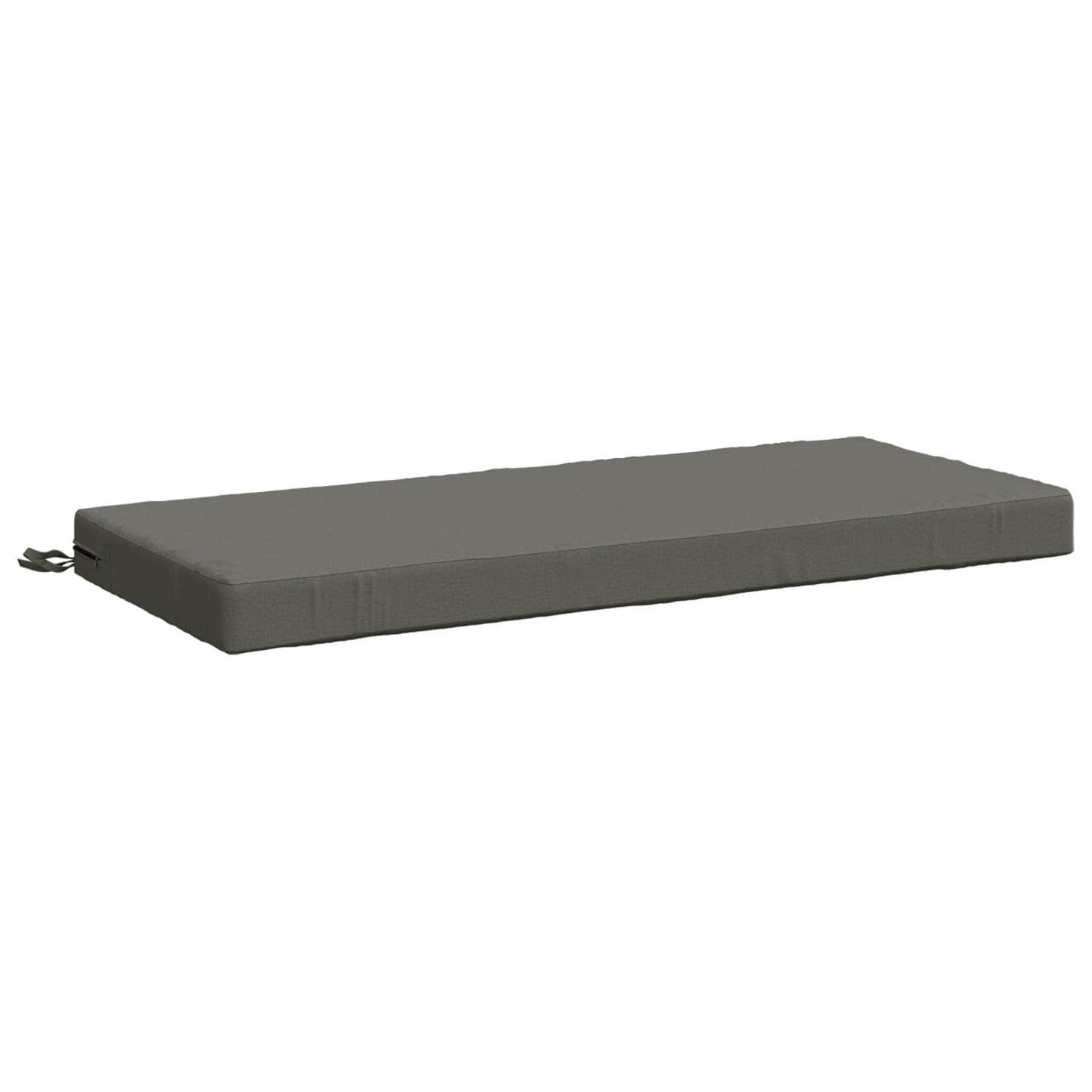 vidaXL Μαξιλάρι πάγκου SOEST 100% Πολυεστέρας Γκρι 110 x 50 x 8 εκ
