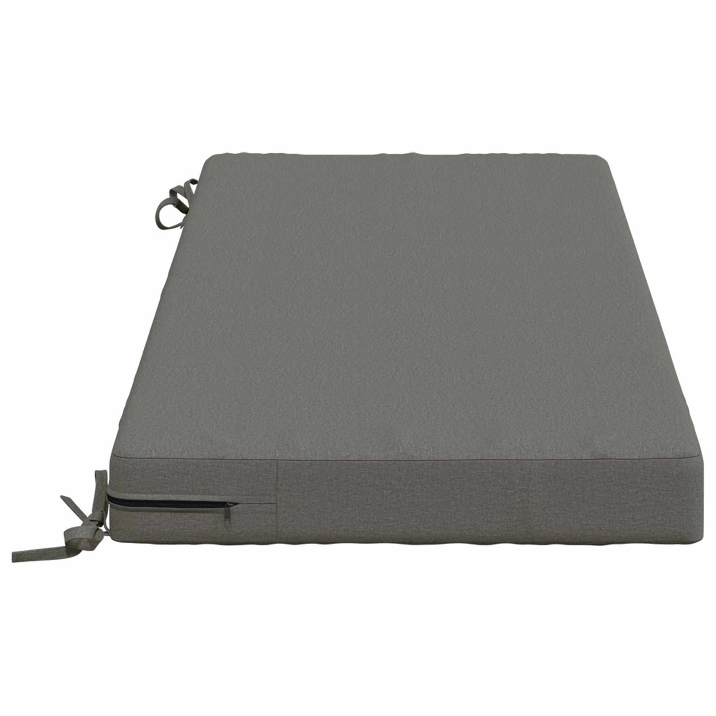 vidaXL Μαξιλάρι πάγκου SOEST 100% Πολυεστέρας Γκρι 110 x 50 x 8 εκ