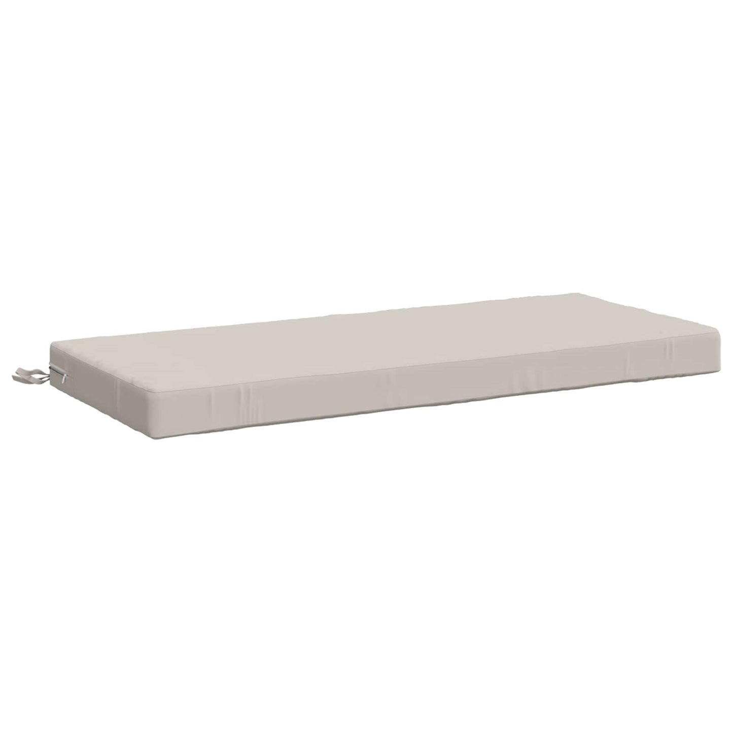 vidaXL Μαξιλάρι πάγκου SOEST 100% Πολυεστέρας Λευκό 120 x 50 x 8 εκ.
